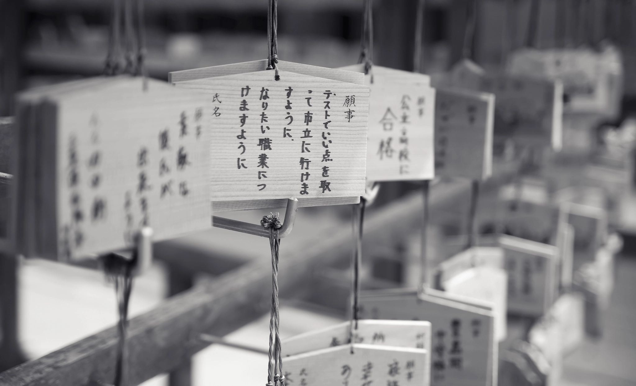 Pentax K-x sample photo. Prayers in dazaifu shrine photography