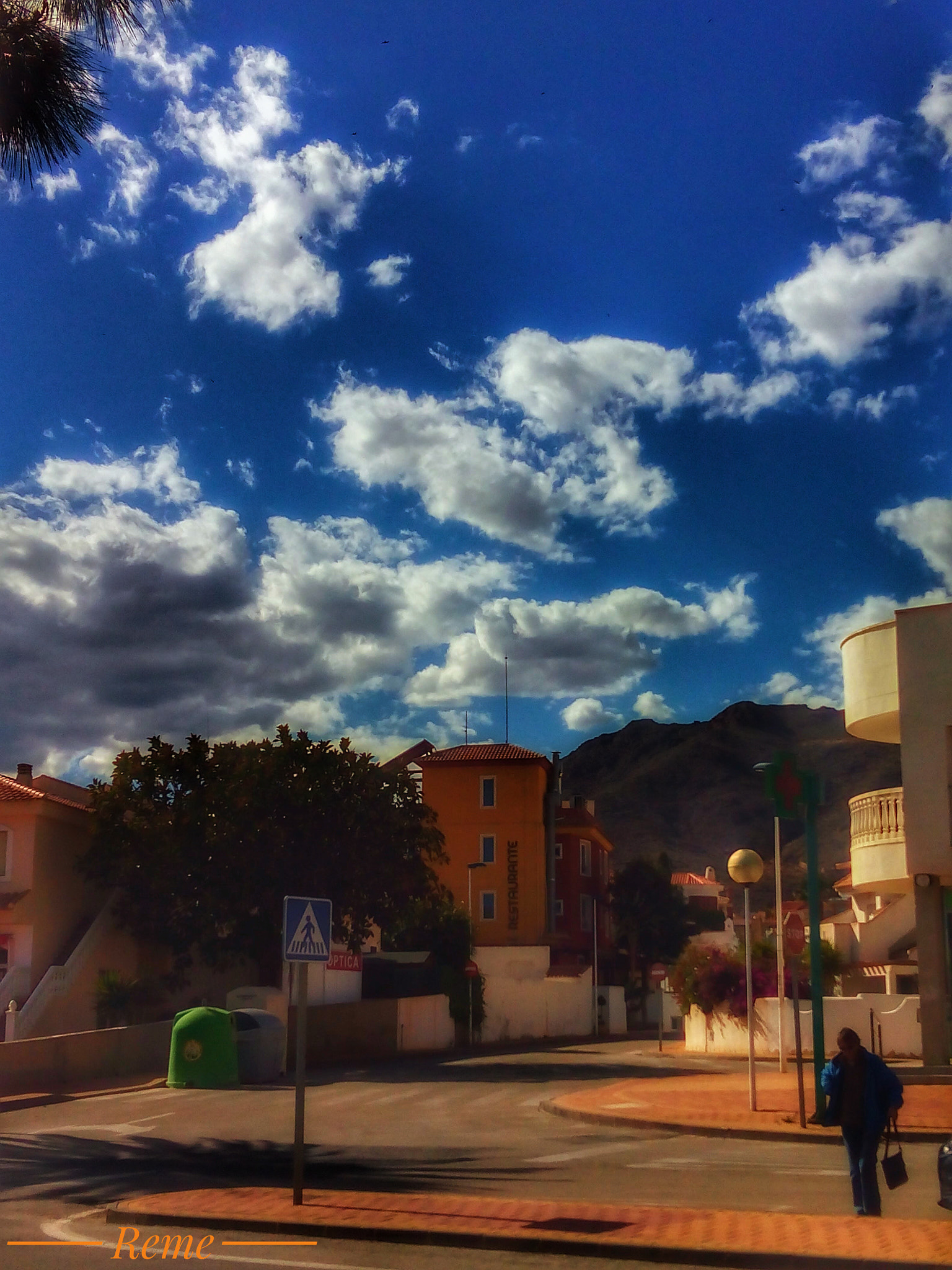 bq Aquaris E5 HD sample photo. Nubes photography