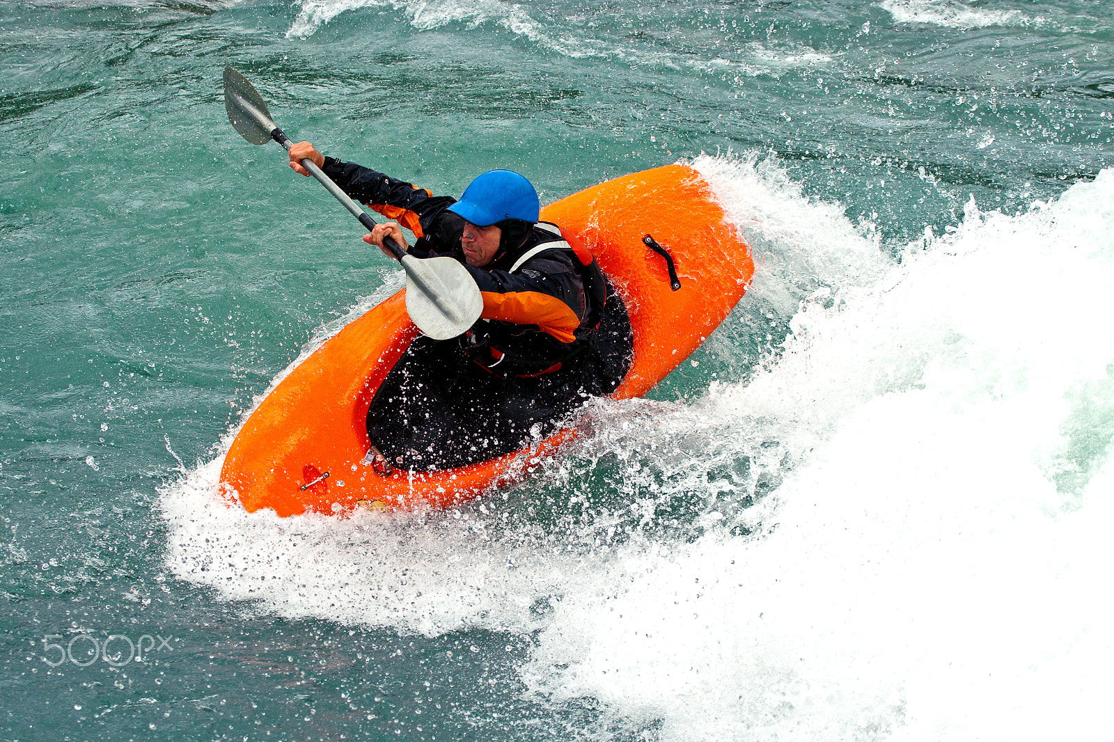 Canon EOS-1D Mark III sample photo. Whitewater kayaking in norway photography