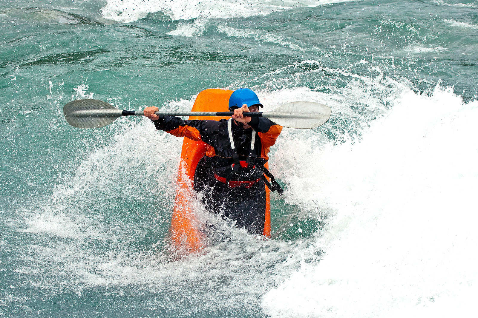 Canon EOS-1D Mark III sample photo. Whitewater kayaking in norway photography