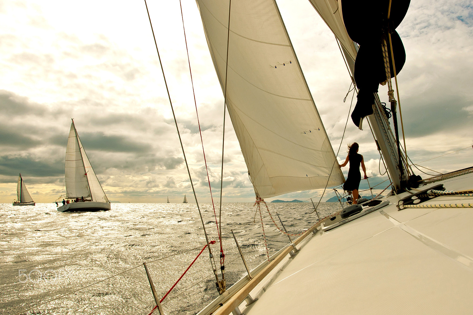 Canon EOS-1D Mark III + Canon EF 17-40mm F4L USM sample photo. Yacht regatta in turkey photography