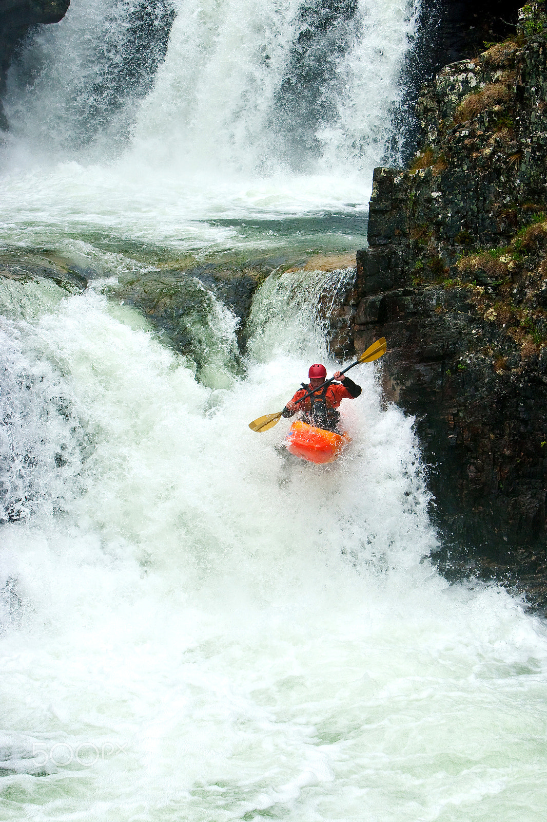 Canon EOS-1D Mark III sample photo. Waterfalls in norway photography