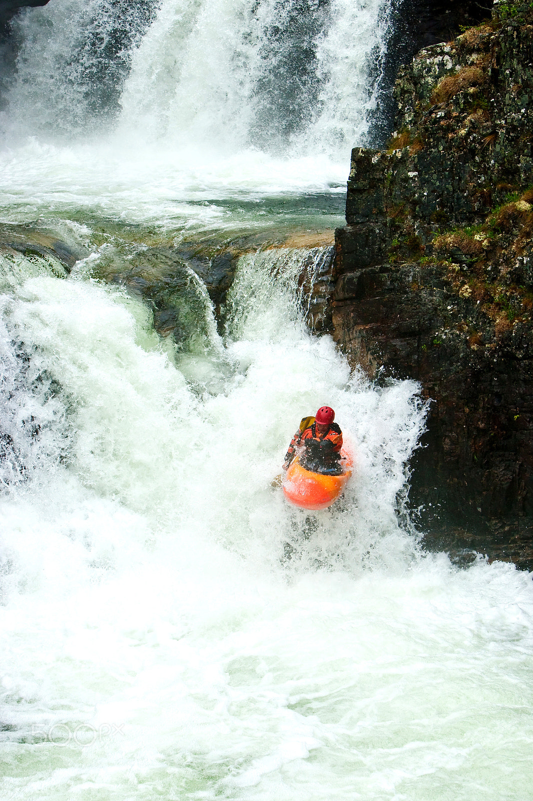 Canon EOS-1D Mark III sample photo. Waterfalls in norway photography