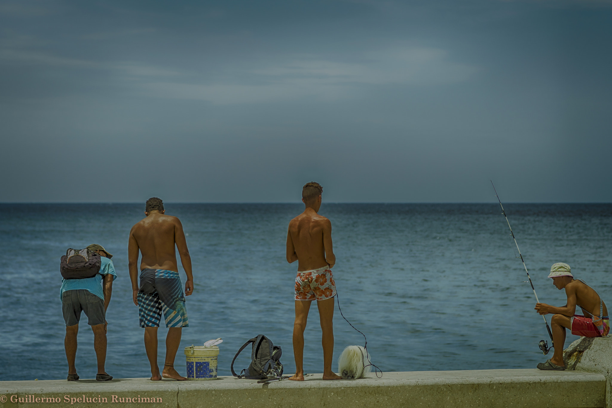 Sony 85mm F2.8 SAM sample photo. Fishermen havana photography