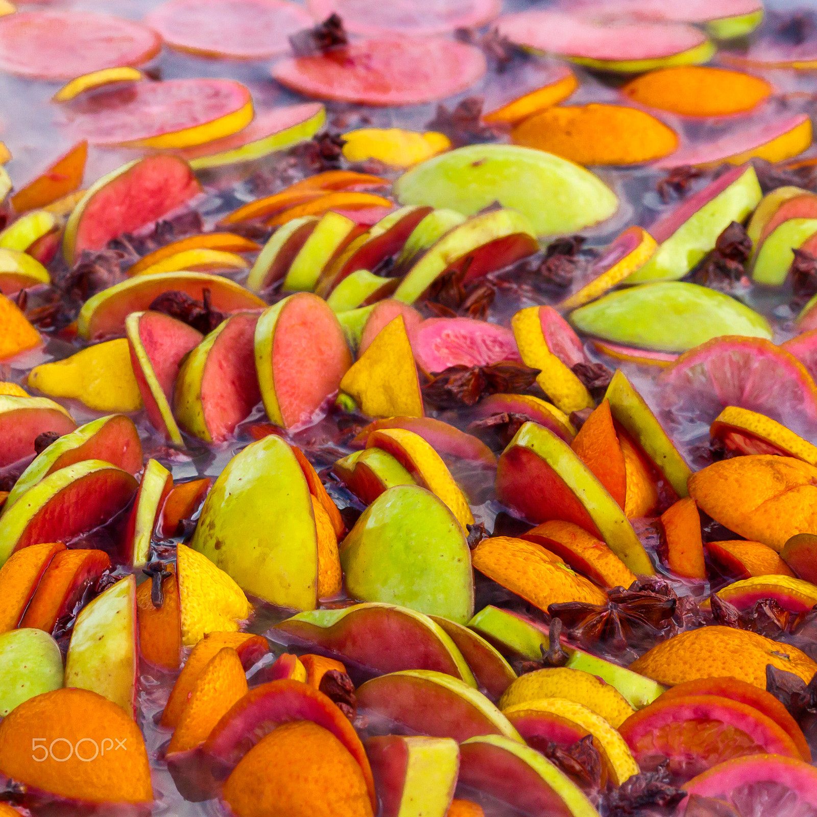 Canon EOS 7D + Canon EF 135mm F2L USM sample photo. Mulled wine in a large bowl photography