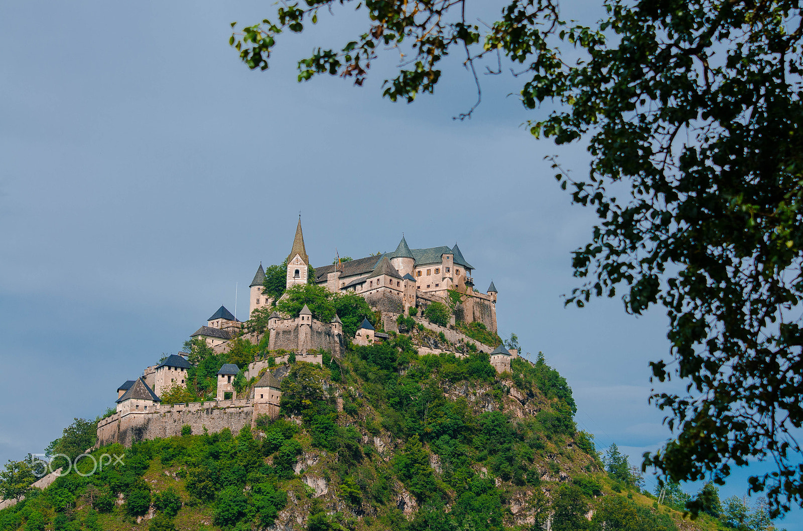 Sigma 70-200mm F2.8 EX DG OS HSM sample photo. Castle hochosterwitz photography