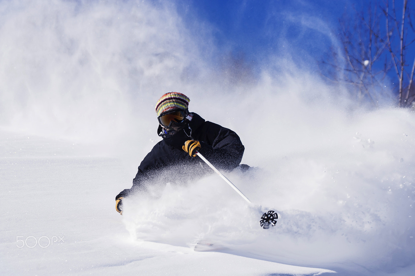 Canon EF 100-400mm F4.5-5.6L IS USM sample photo. Freeride in siberia photography
