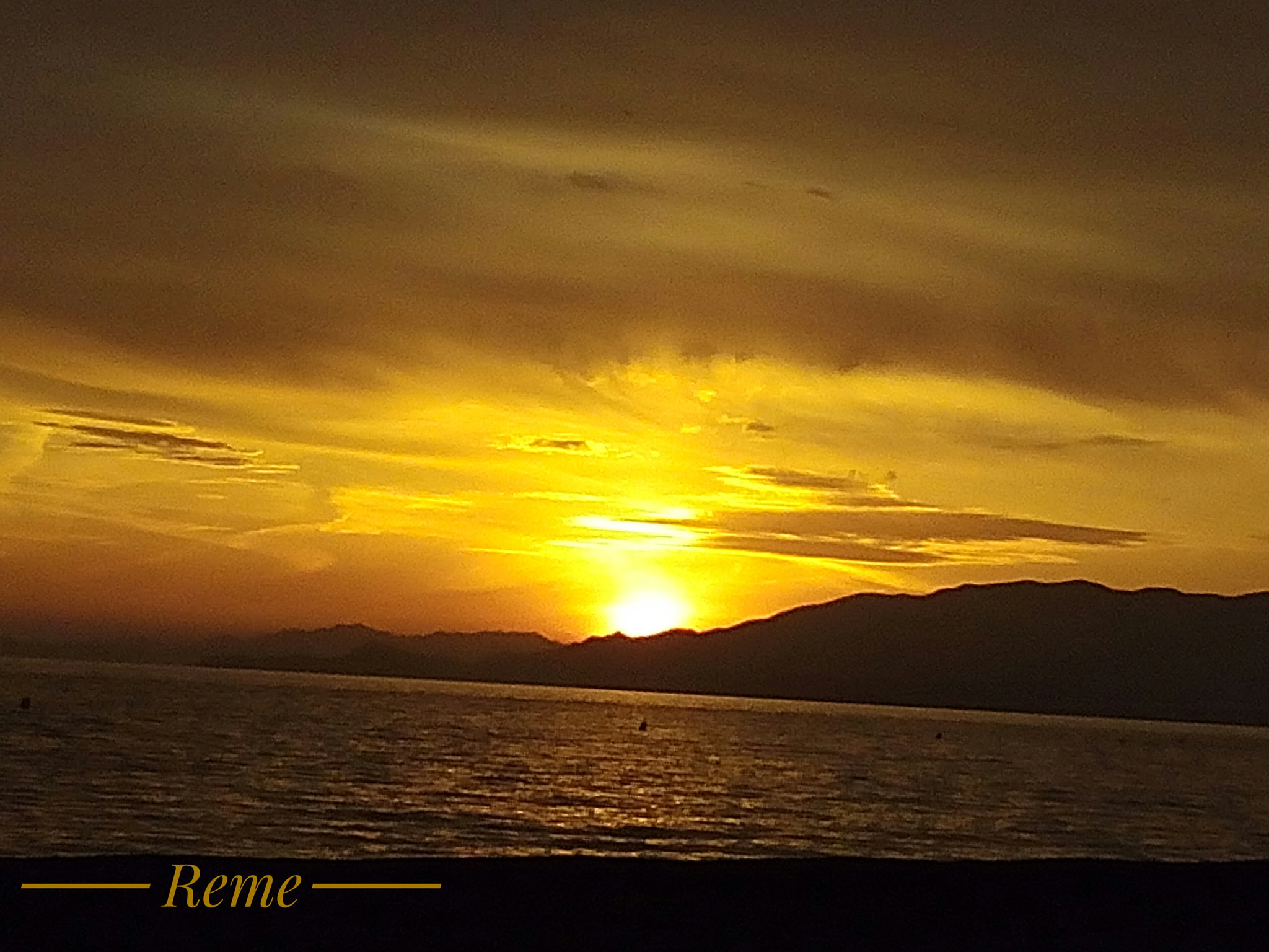 bq Aquaris E5 HD sample photo. Sunset photography