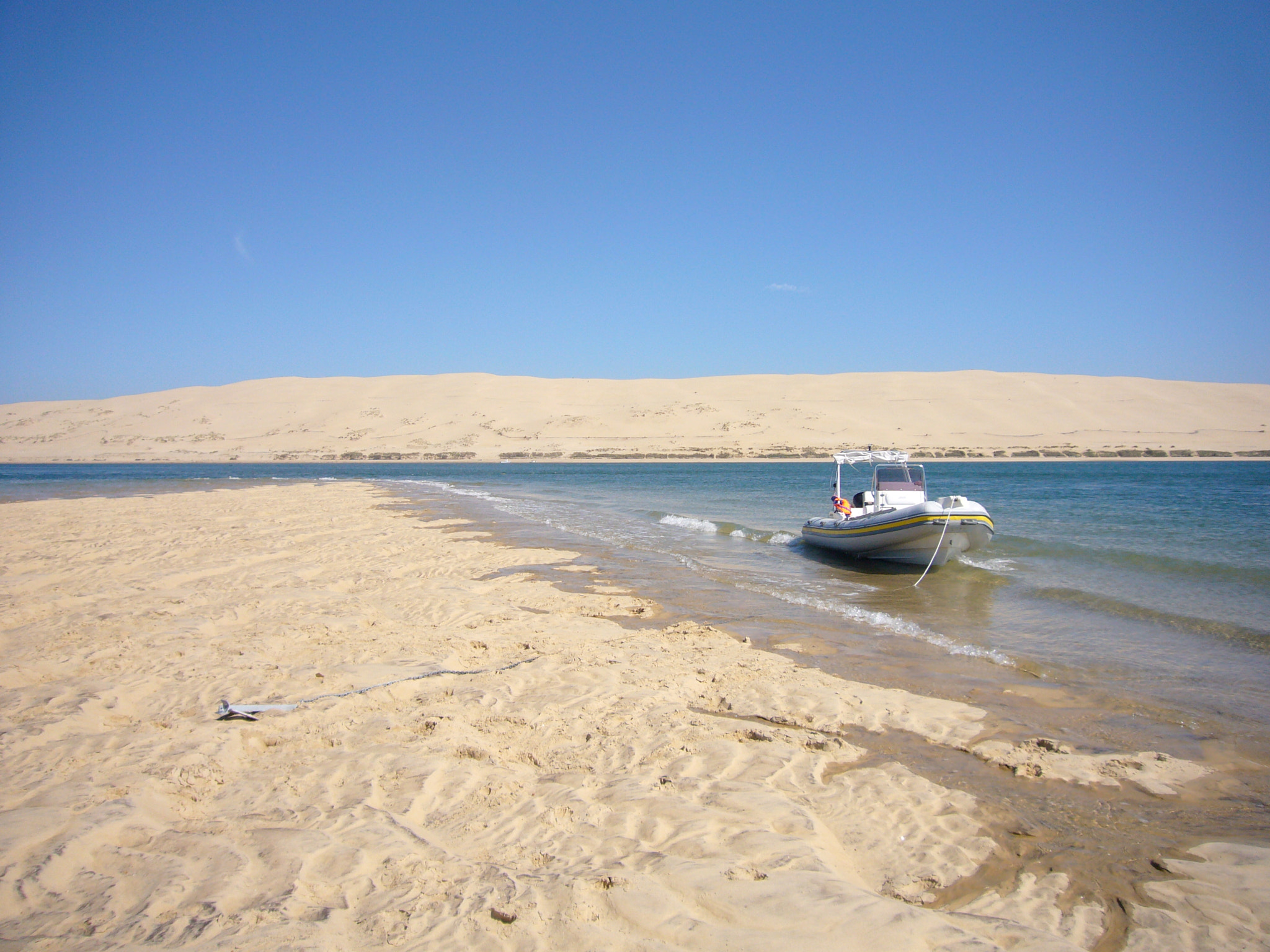 Panasonic DMC-FX01 sample photo. Bassin d arcachon france banc d arguin photography