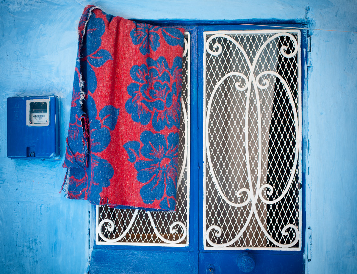 Canon EOS 5D + Canon EF 40mm F2.8 STM sample photo. The door blue photography