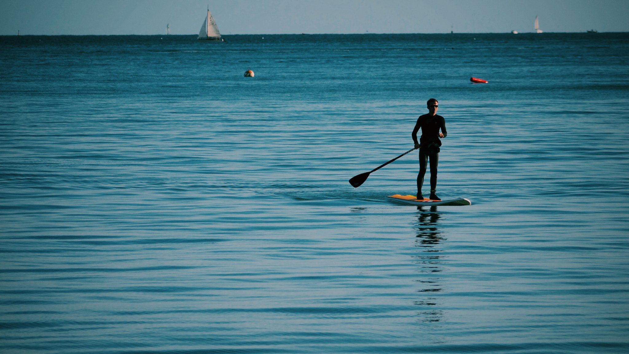 Panasonic Lumix G Vario 45-200mm F4-5.6 OIS sample photo. Paddle photography