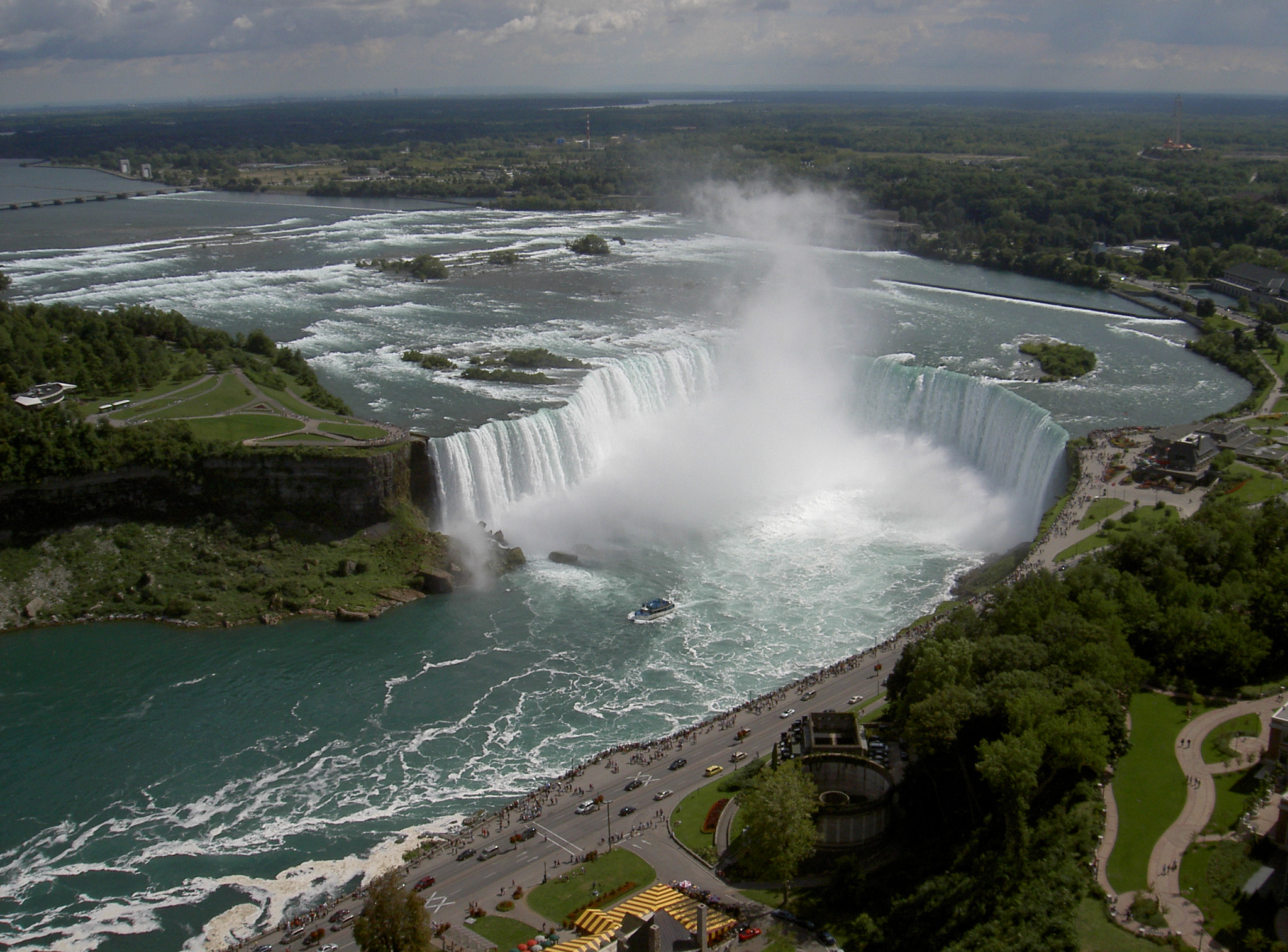 KONICA MINOLTA DIGITAL CAMERA KD-410Z sample photo. Niagara photography