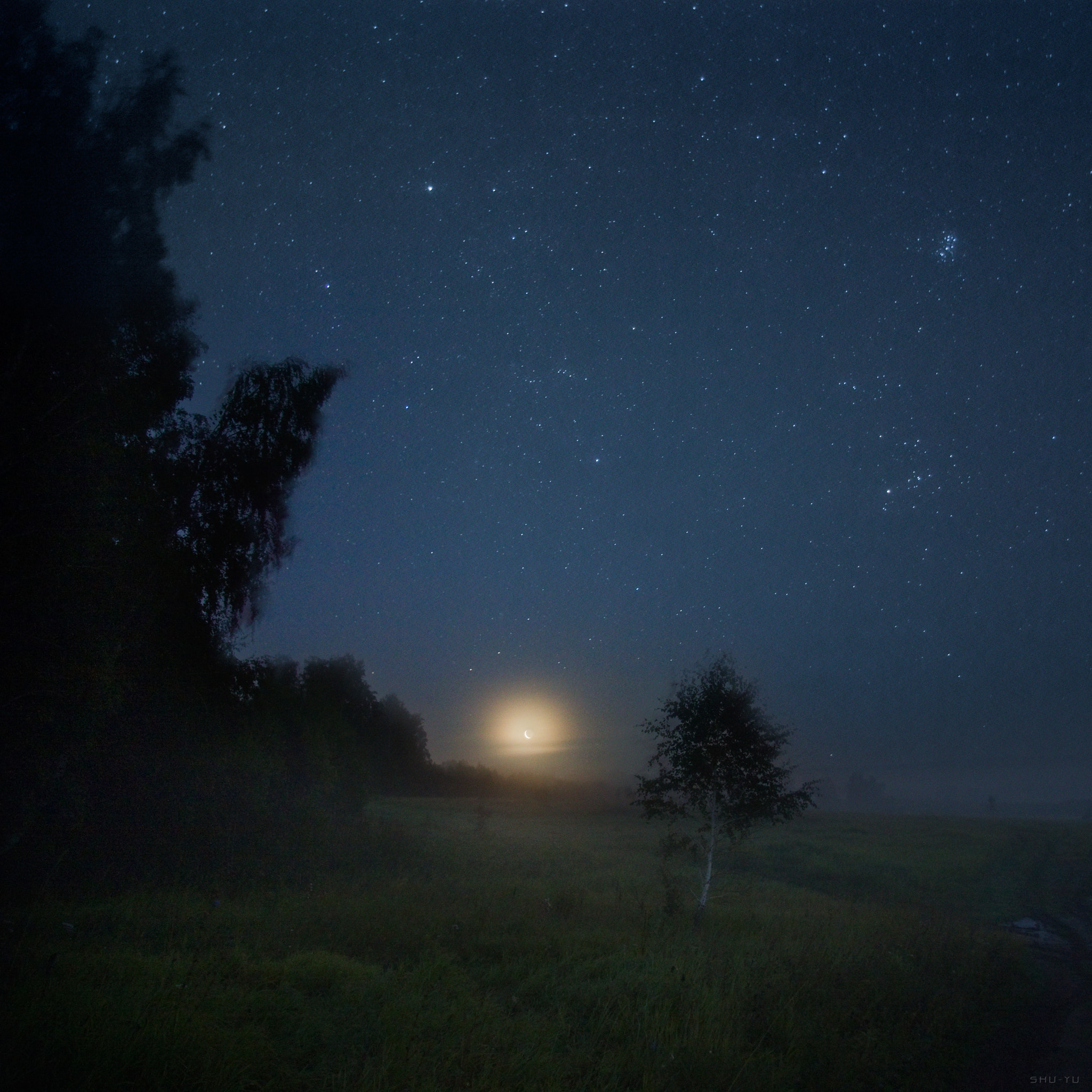 Canon EF-S 17-85mm F4-5.6 IS USM sample photo. Moonrise in koyon valley photography