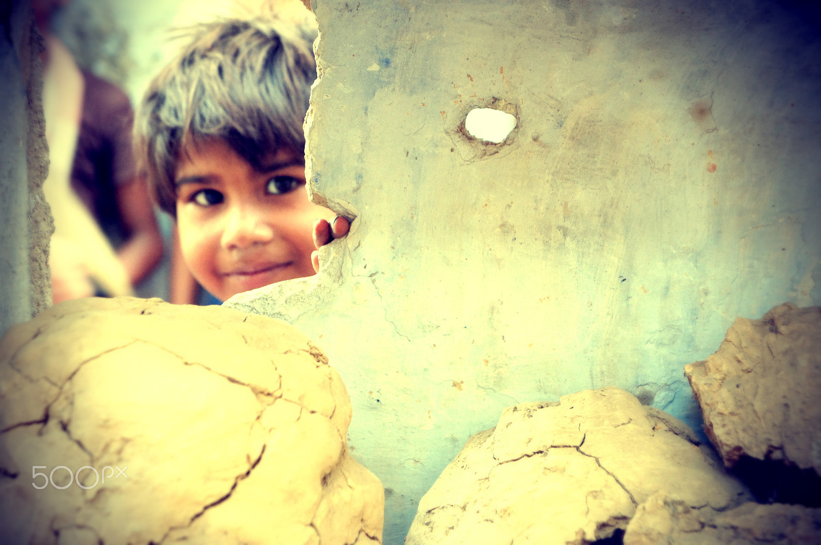 Sony Alpha NEX-C3 sample photo. Curious young indian boy photography