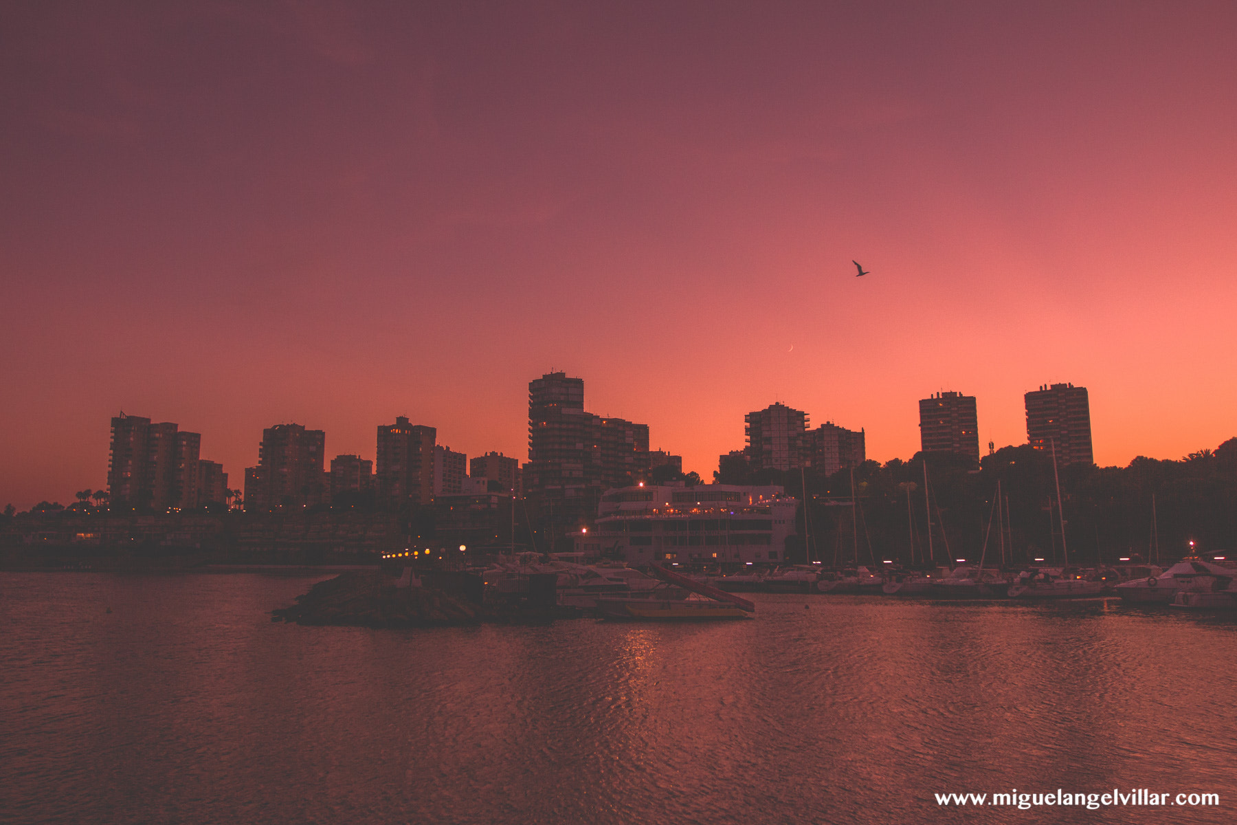 Canon EF 16-35mm F2.8L II USM sample photo. Campoamor sunset photography