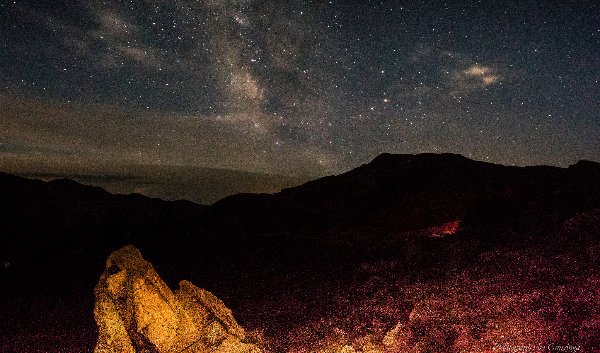 Nikon 1 J4 sample photo. Milky way over loveland pass photography