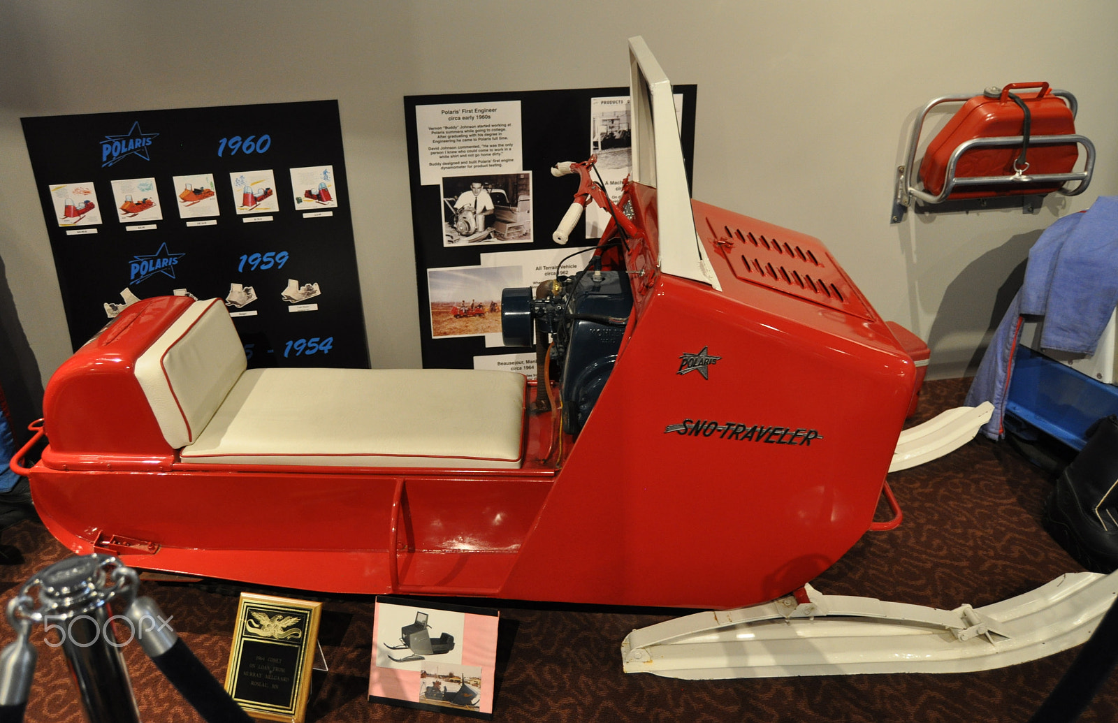 Nikon D5000 sample photo. 1964 polaris comet sno traveler photography