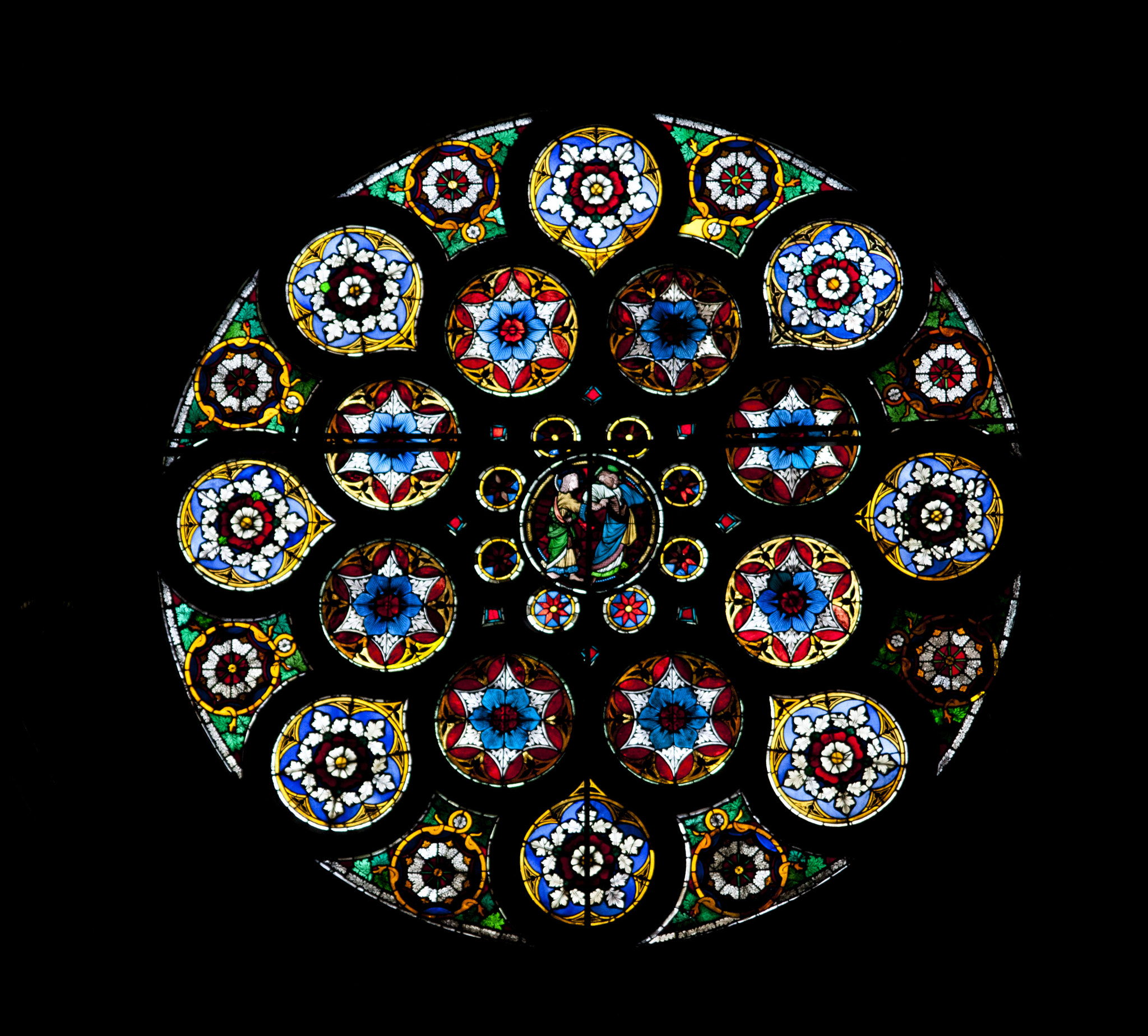 Canon EOS 450D (EOS Rebel XSi / EOS Kiss X2) sample photo. Stained-glass window photography