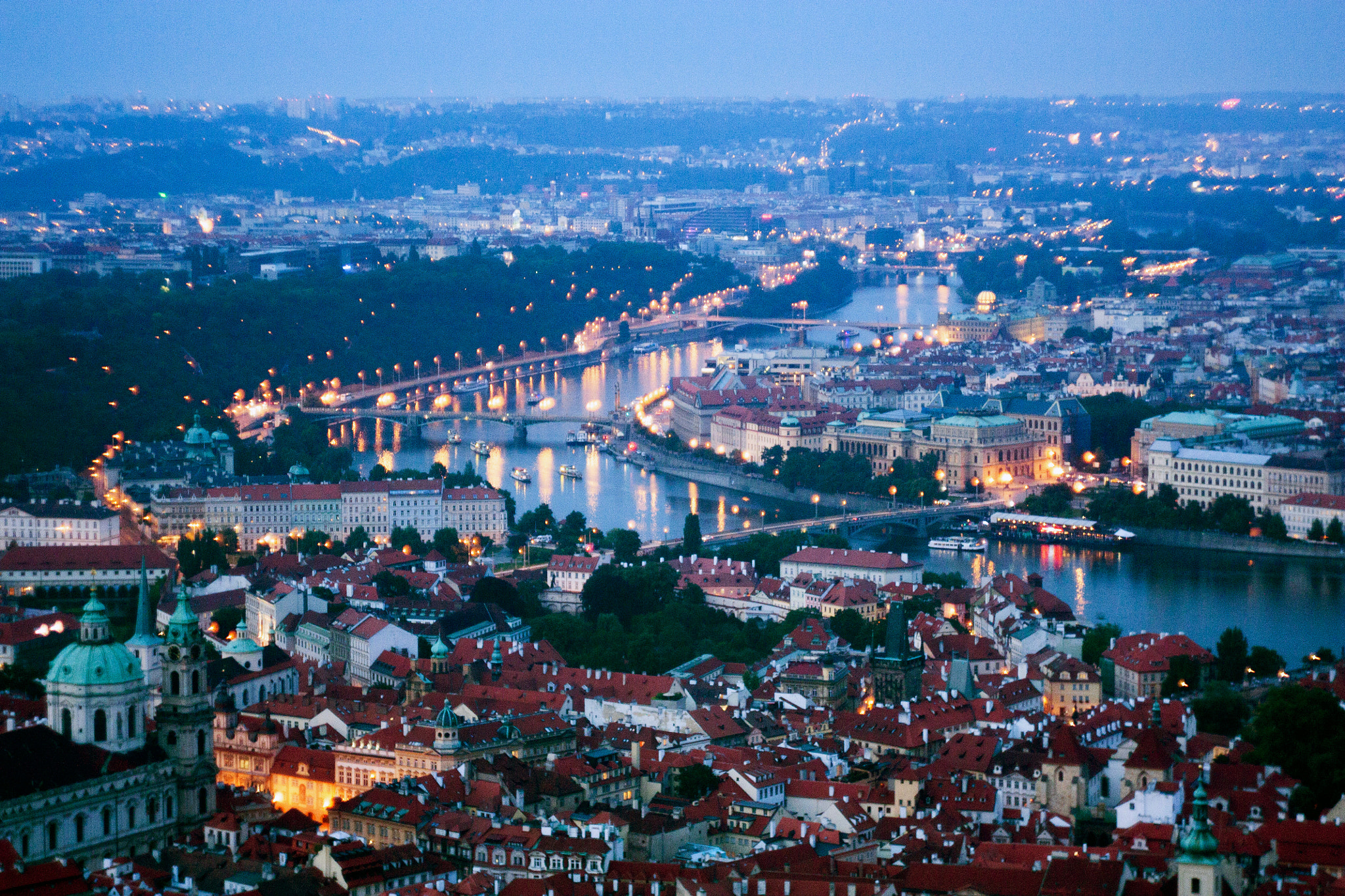 Canon EF 35-80mm f/4-5.6 sample photo. Evening in prague photography