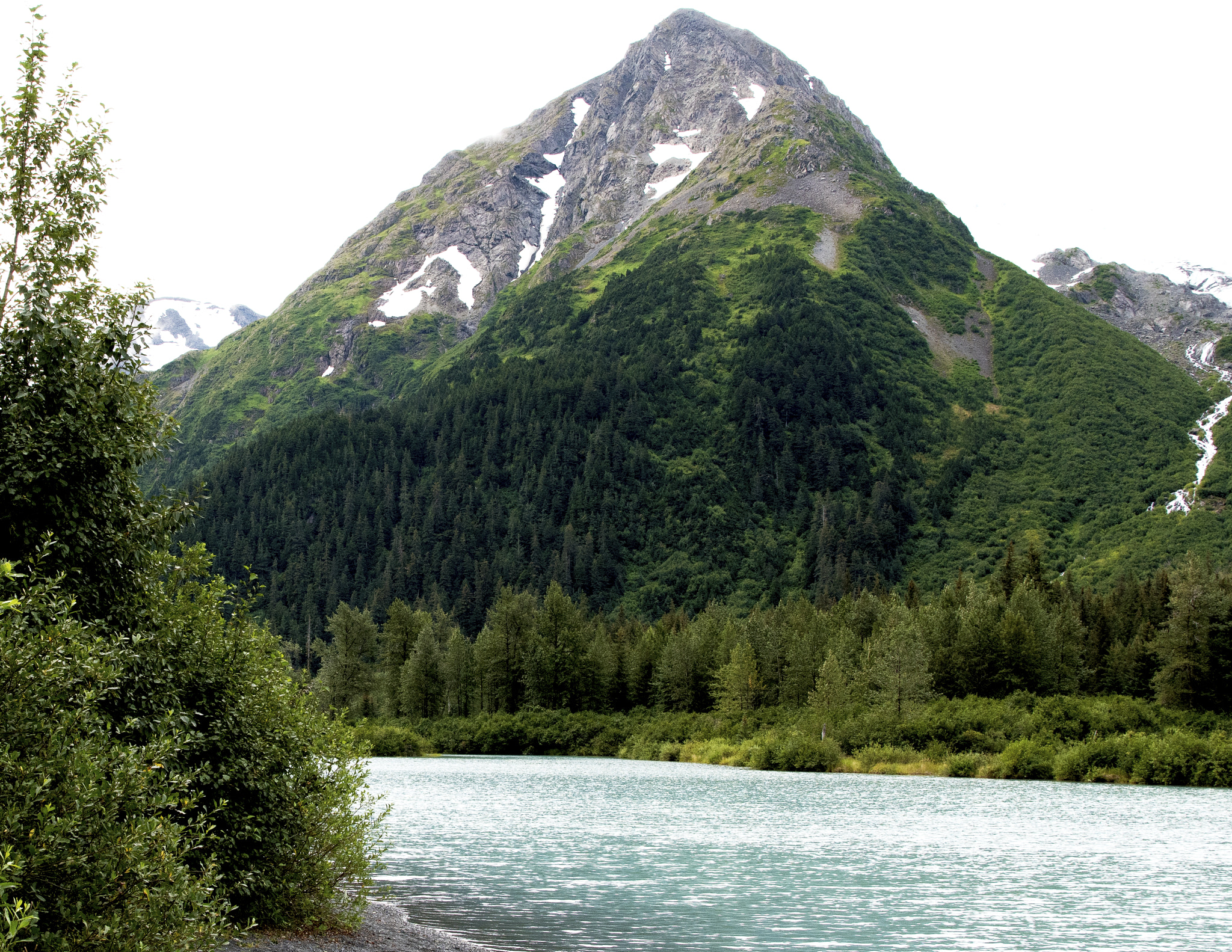 Nikon AF-S Nikkor 24-70mm F2.8E ED VR sample photo. Portage glacier runoff photography