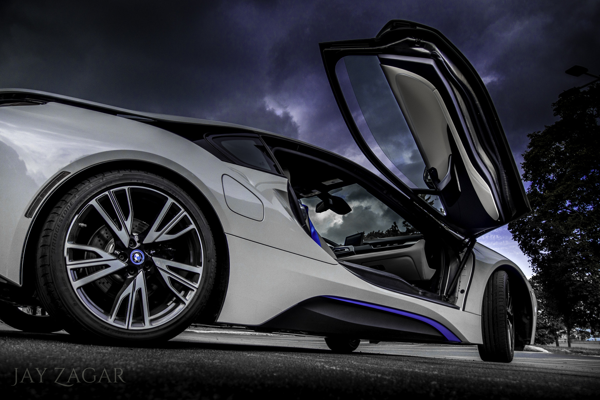 Tamron 18-270mm F3.5-6.3 Di II PZD sample photo. Bmw i8 side photography
