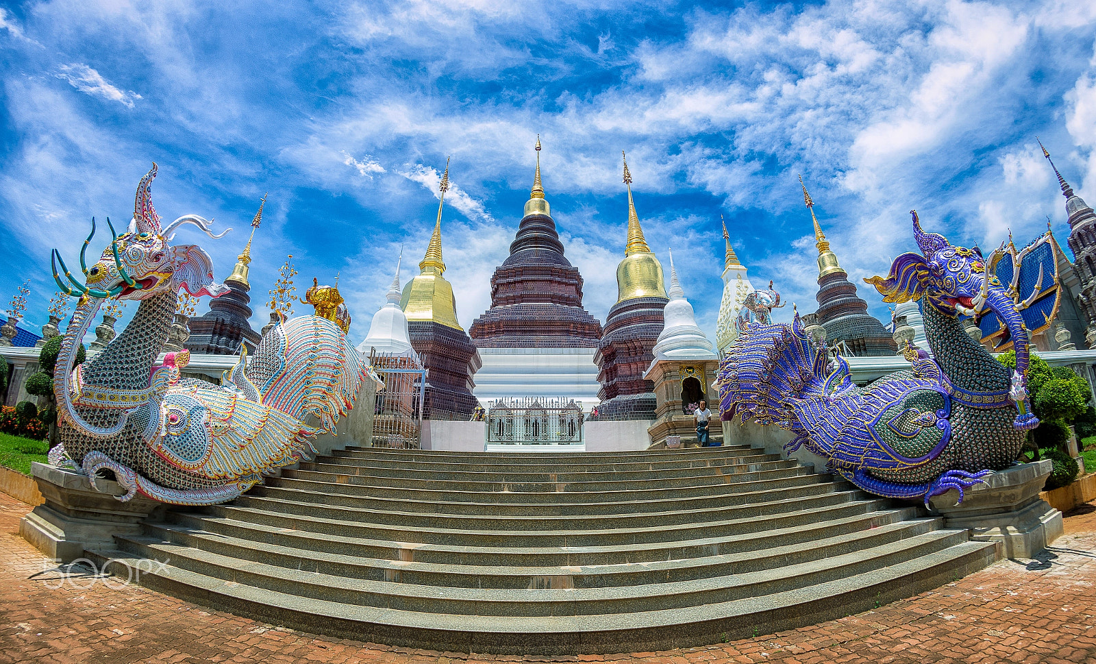 Sony a99 II + Sony 16mm F2.8 Fisheye sample photo. Wat ban den temple chiang mai photography