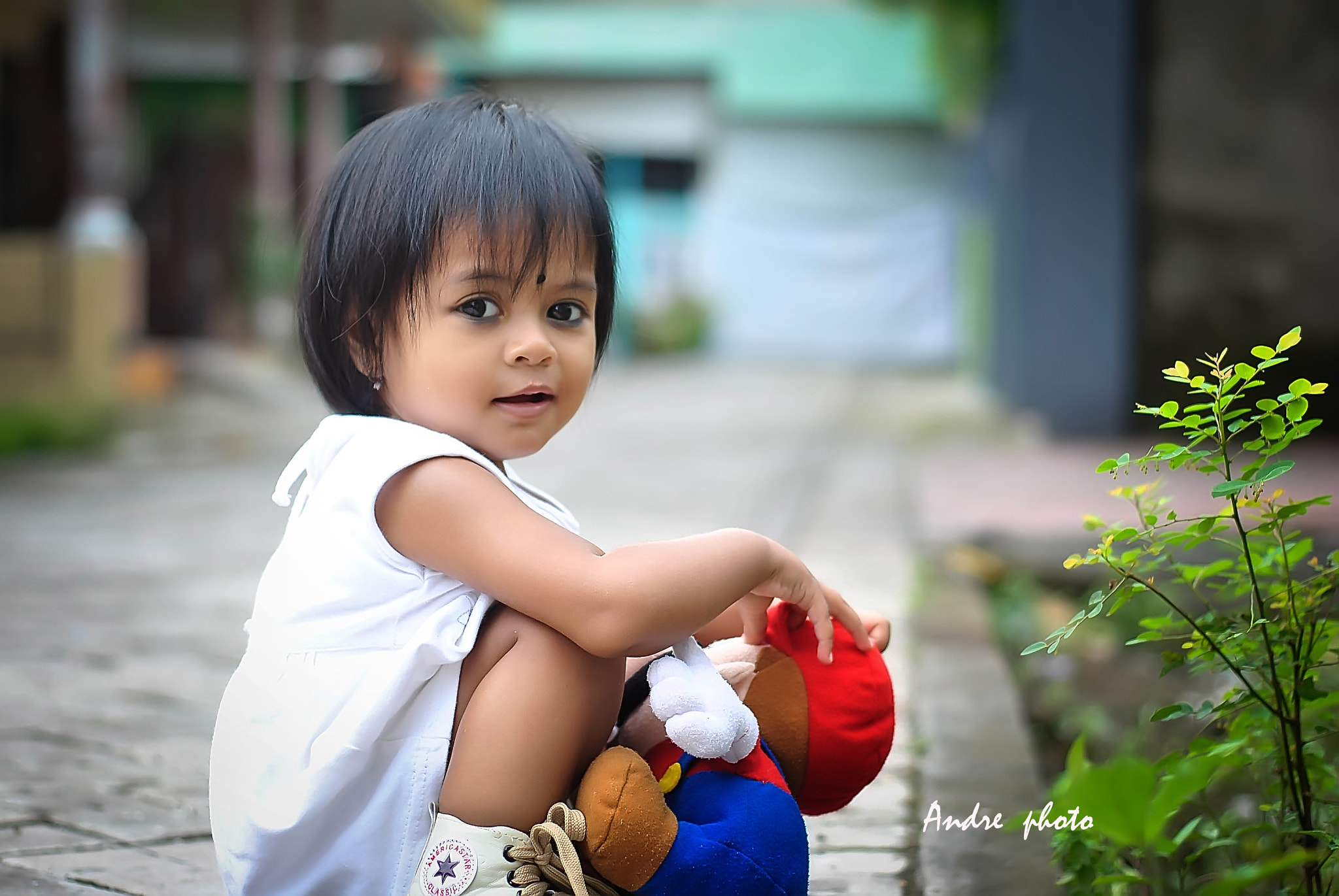 Nikon D3000 + Nikon AF Nikkor 50mm F1.8D sample photo. My doughter photography