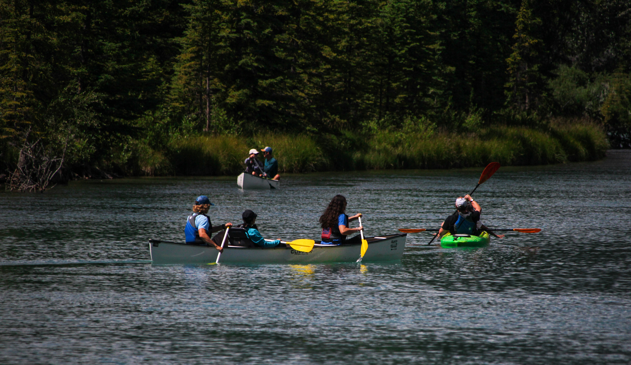 Canon EF 75-300mm F4.0-5.6 IS USM sample photo. Canoe photography