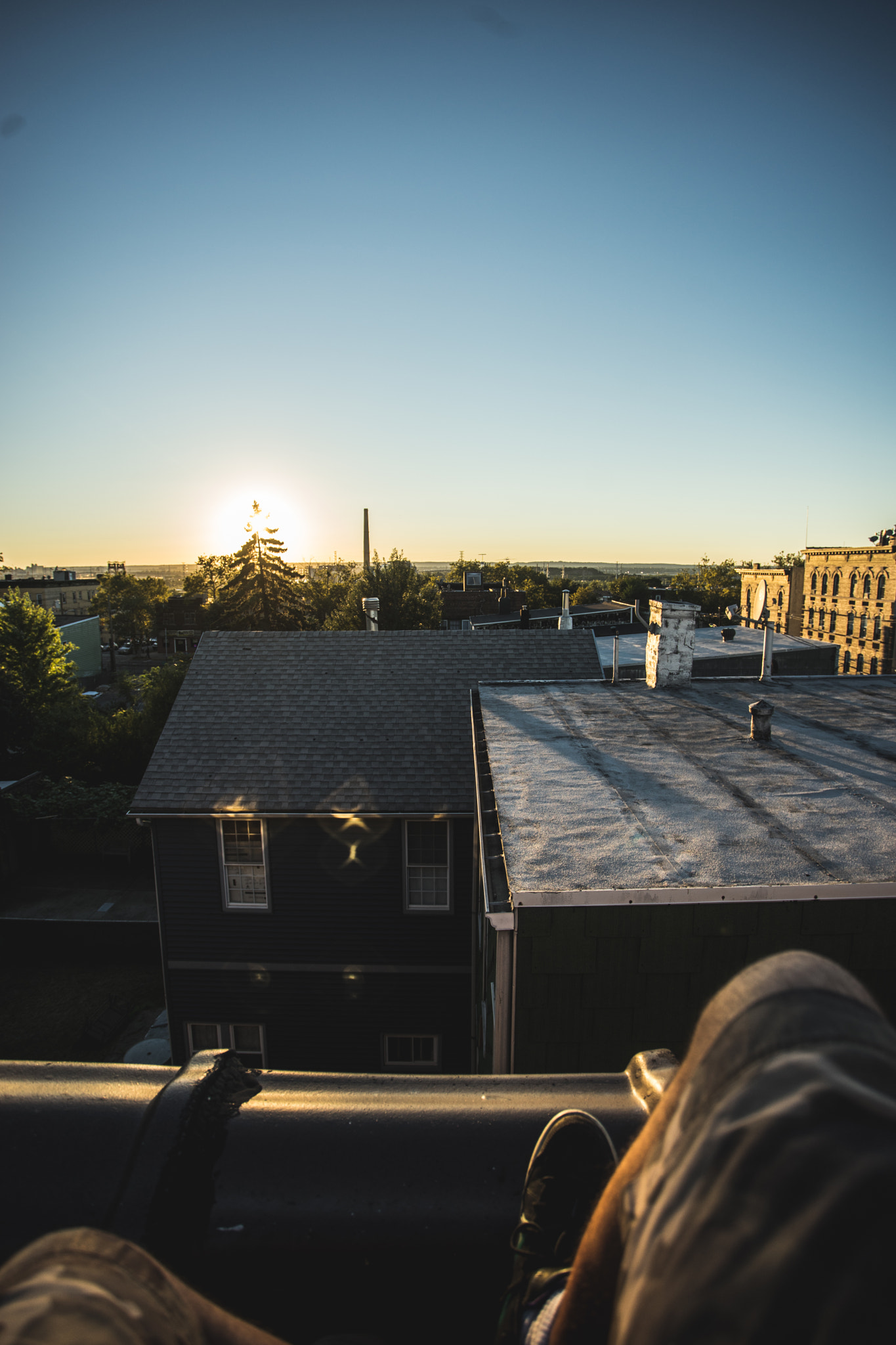 Sony a7 II + Canon EF 17-40mm F4L USM sample photo. Rooftop views photography