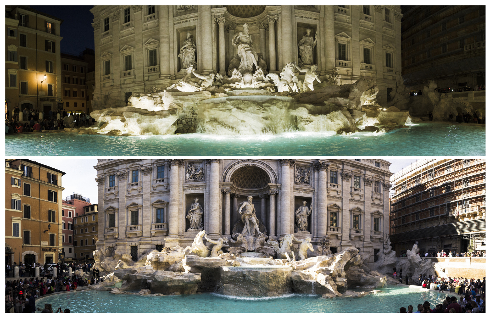 Tamron SP AF 17-50mm F2.8 XR Di II LD Aspherical (IF) sample photo. Fontana di trevi photography