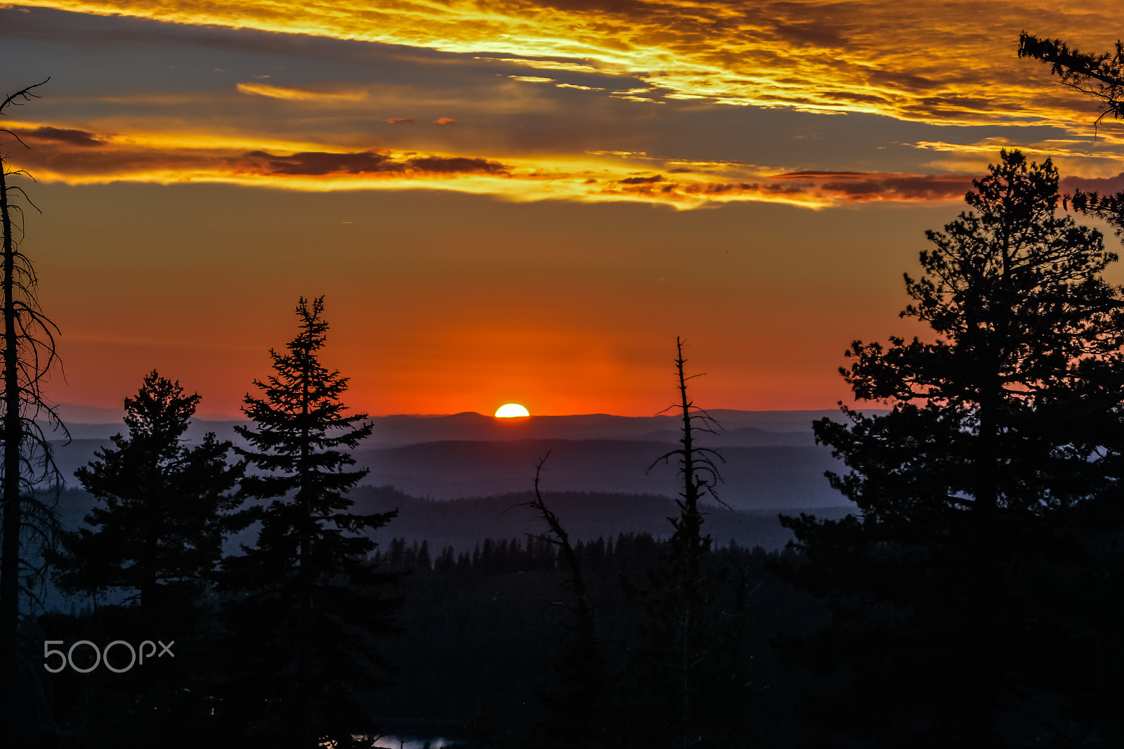 Nikon D7100 sample photo. Sunset on grouse ridge photography