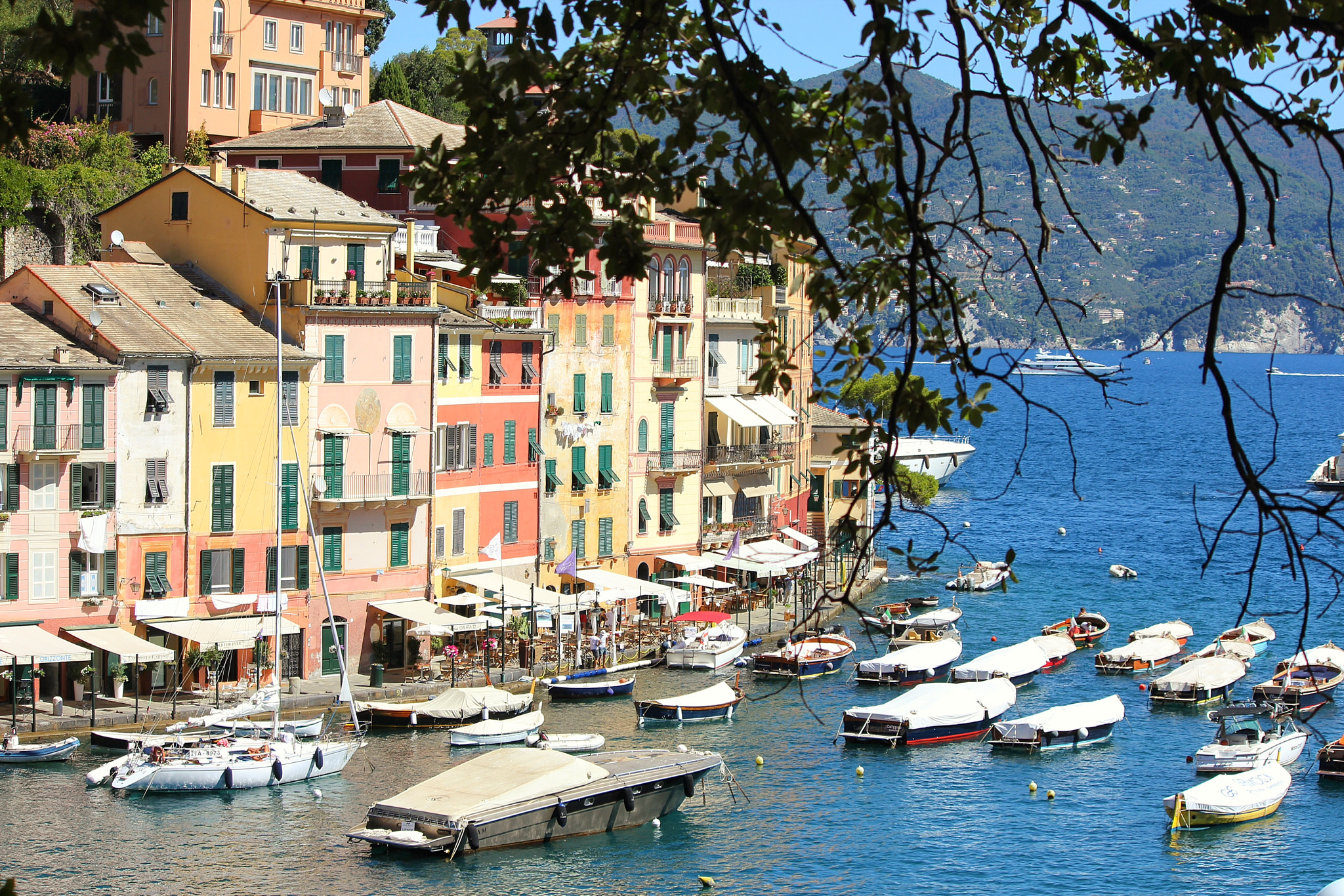 Canon EF-S 55-250mm F4-5.6 IS II sample photo. Portofino photography