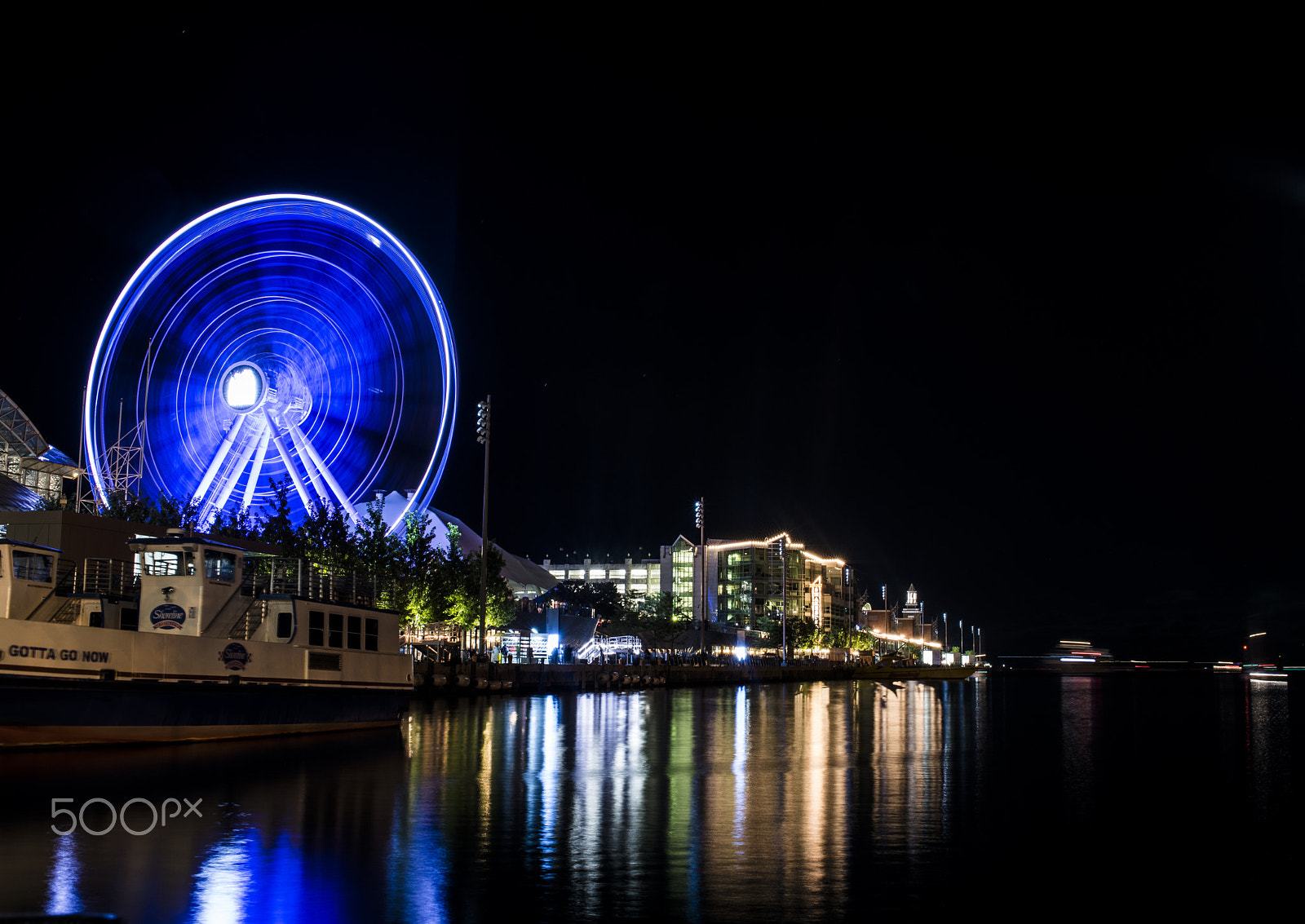 Nikon D750 + AF Zoom-Nikkor 35-70mm f/2.8D sample photo. Chicago wheel photography