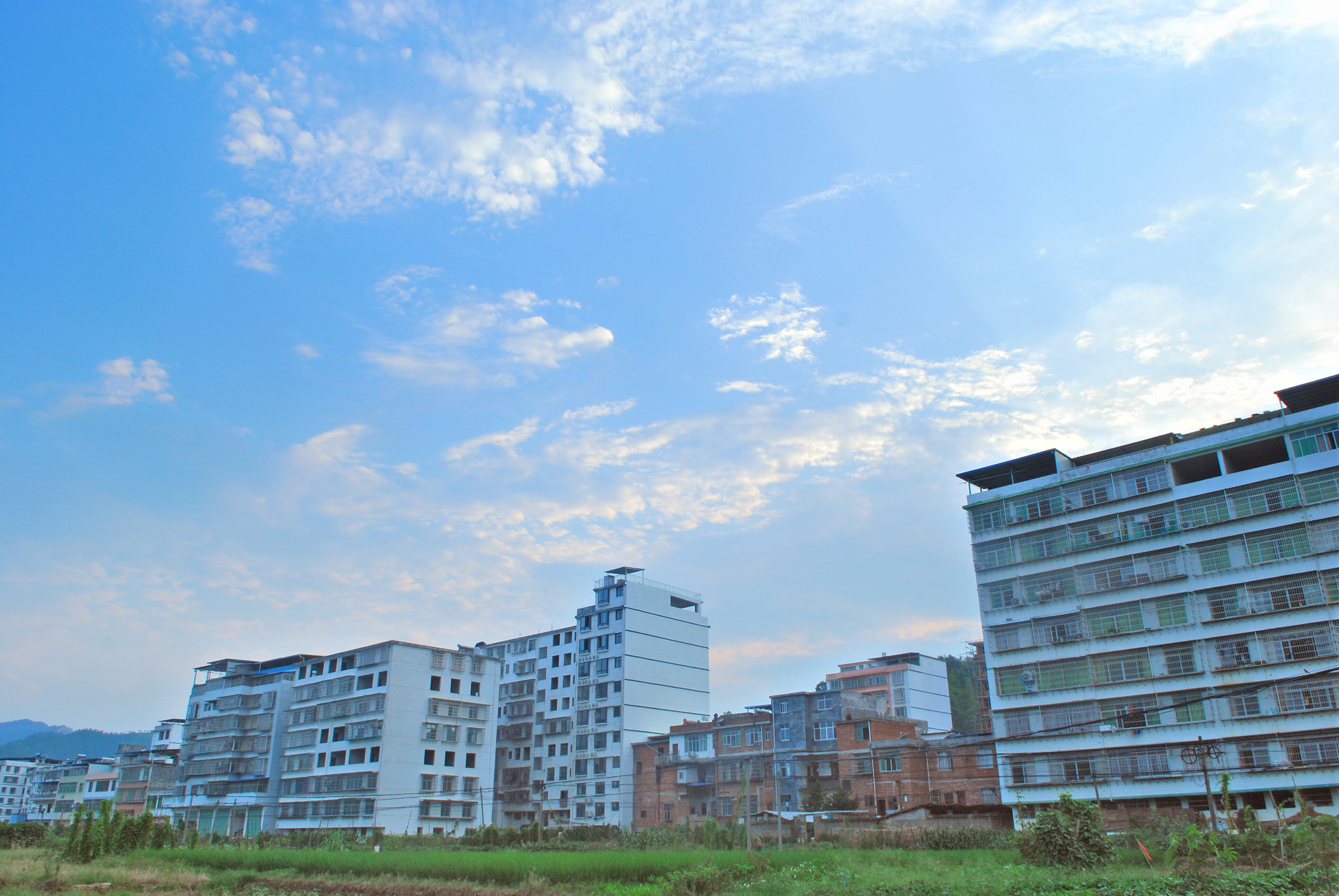 Nikon D80 sample photo. 小镇风光 photography