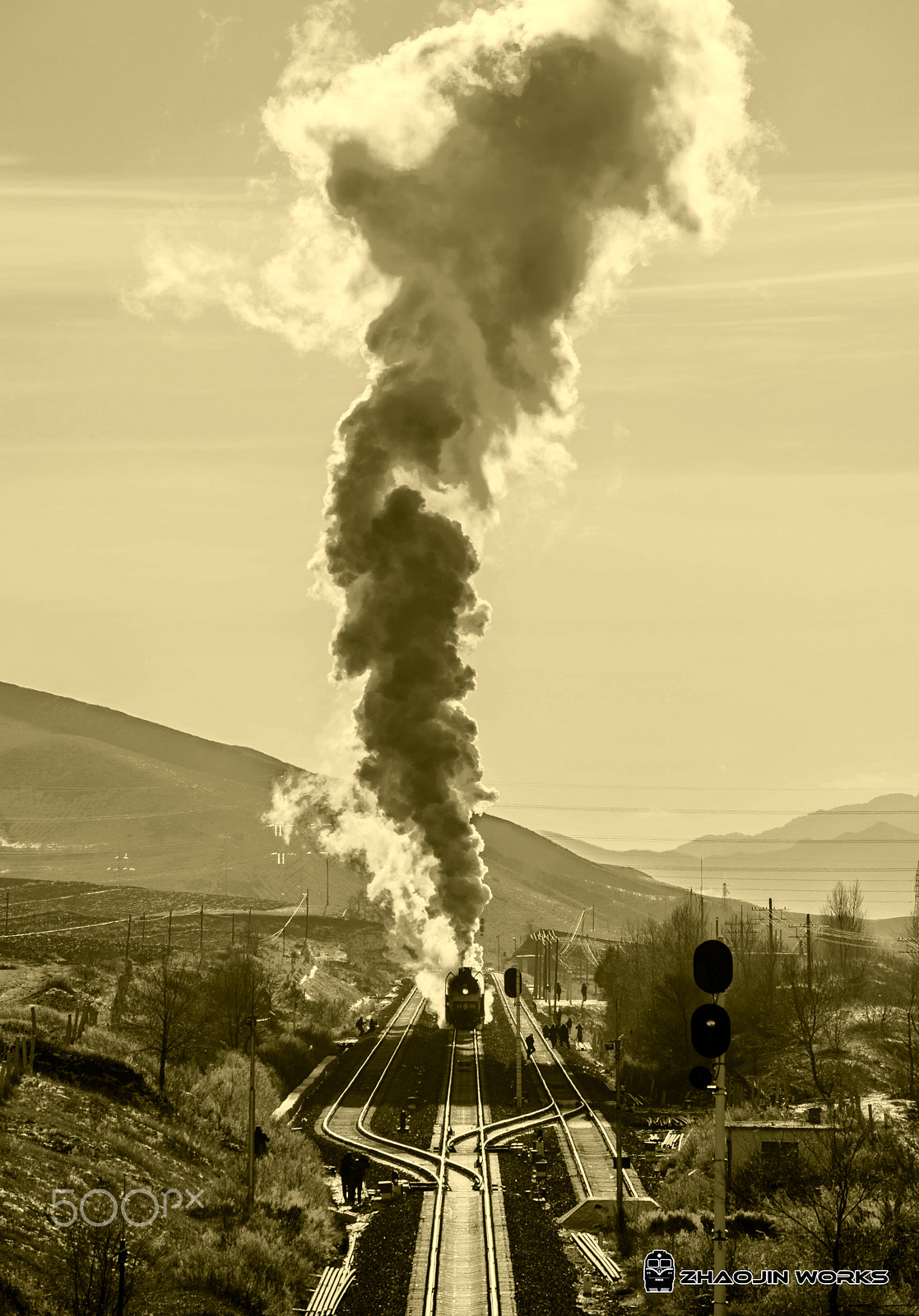 Nikon D800E sample photo. “前进”型蒸汽机车（"qianjin"steam iocomotive in china） photography