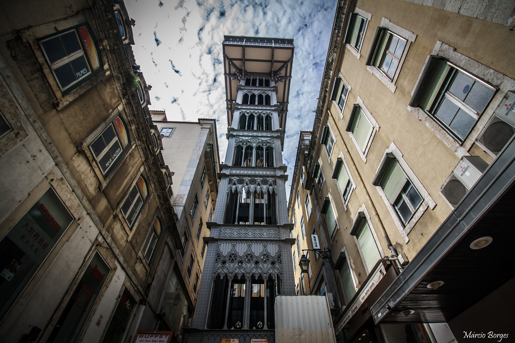 Canon EOS 1000D (EOS Digital Rebel XS / EOS Kiss F) sample photo. Elevador de santa justa photography