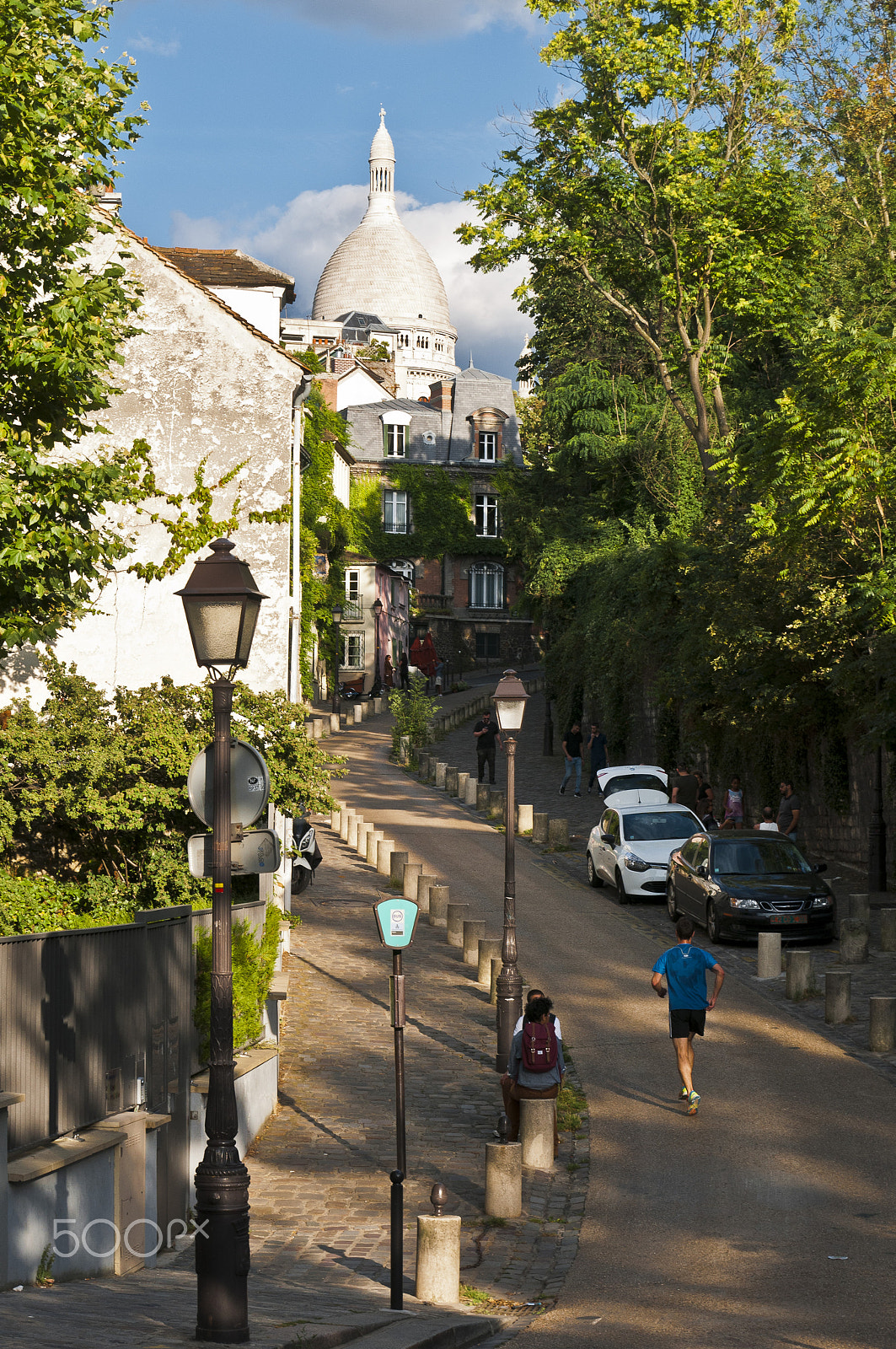 Nikon D300 sample photo. Runner near the sacred heart photography