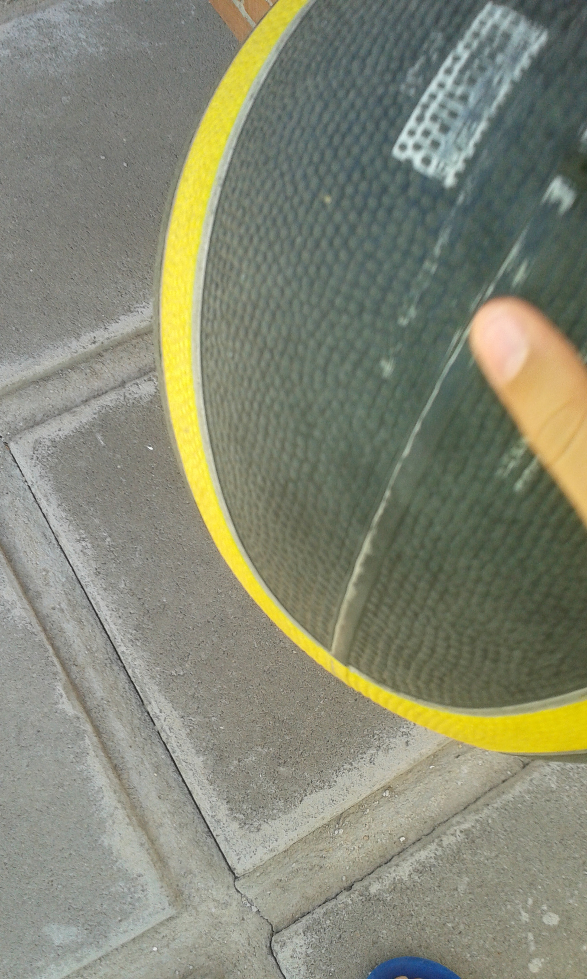 Samsung Galaxy Trend Plus sample photo. The basketbal photography