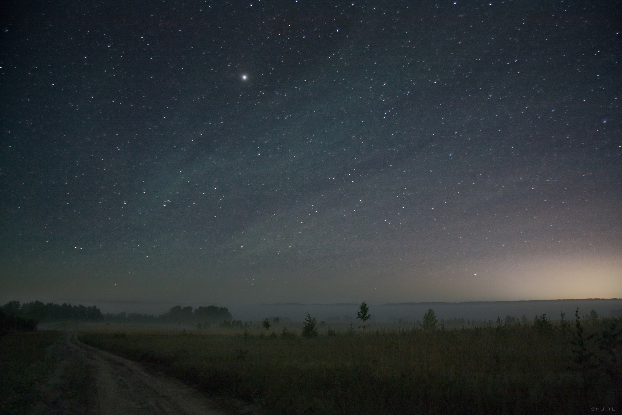 Canon EF-S 17-85mm F4-5.6 IS USM sample photo. Jupiter over koyon valley photography