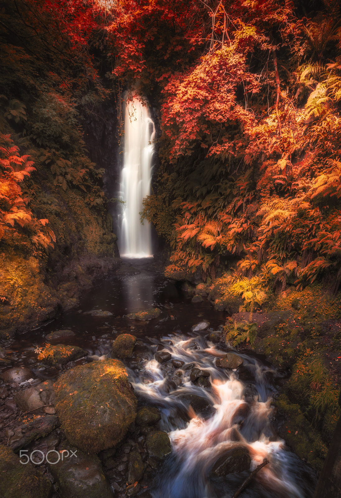 Canon EOS 450D (EOS Rebel XSi / EOS Kiss X2) sample photo. Rainbow falls photography