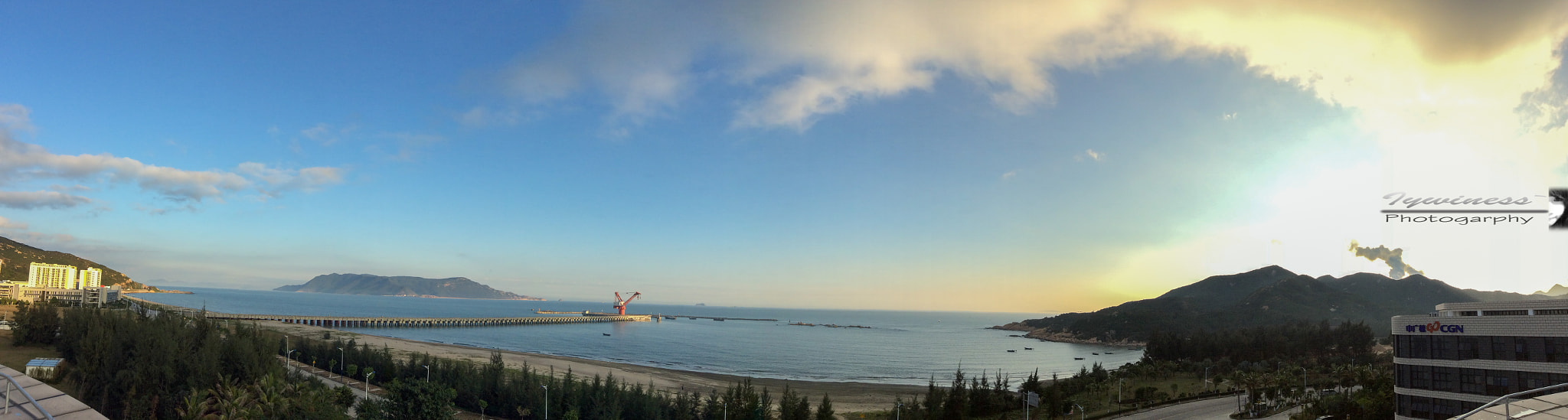 iPad mini 2 back camera 3.3mm f/2.4 sample photo. Qintou bay 4 photography