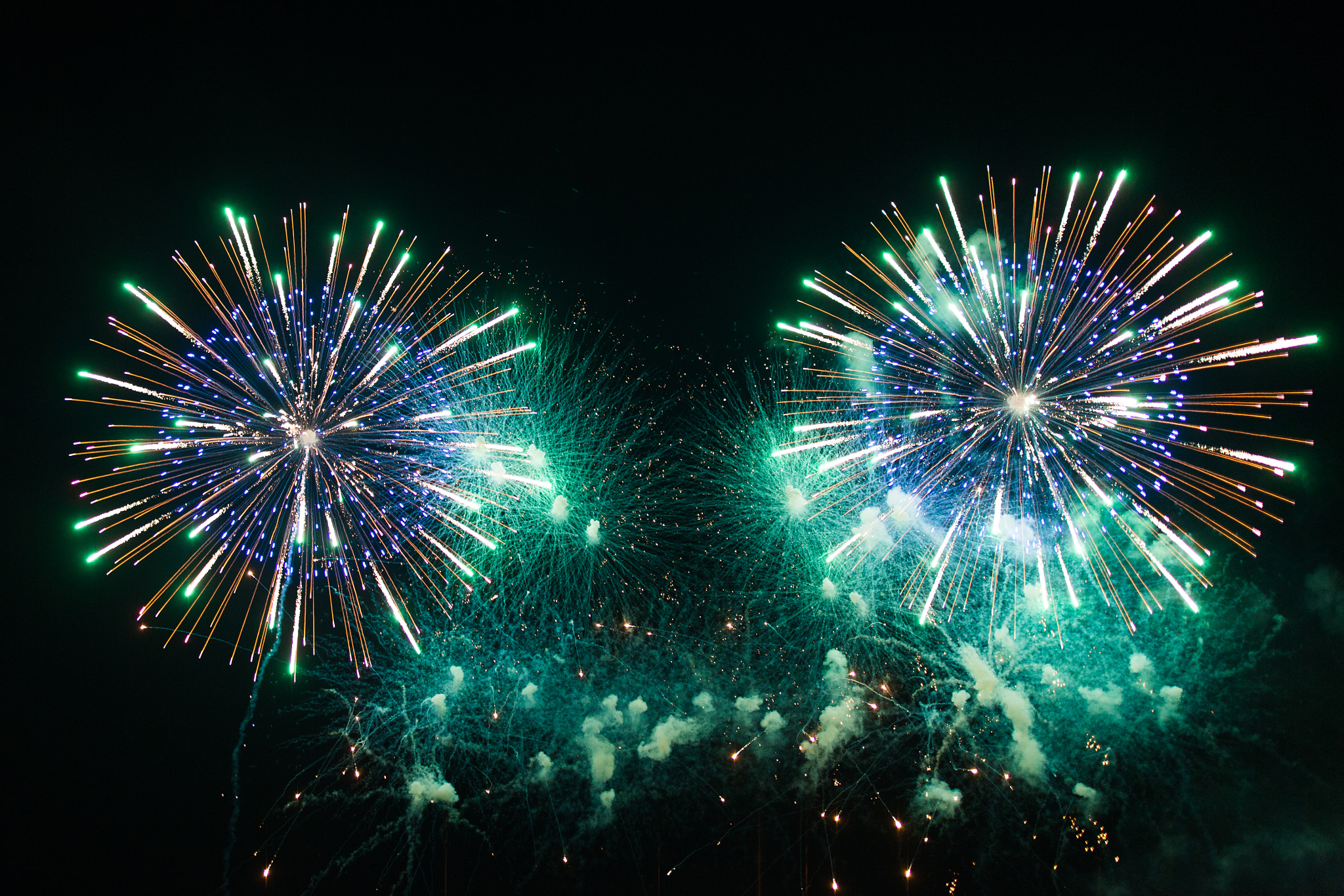 Sigma 24mm F1.4 DG HSM Art sample photo. Hanabi at yamanashi, japan photography