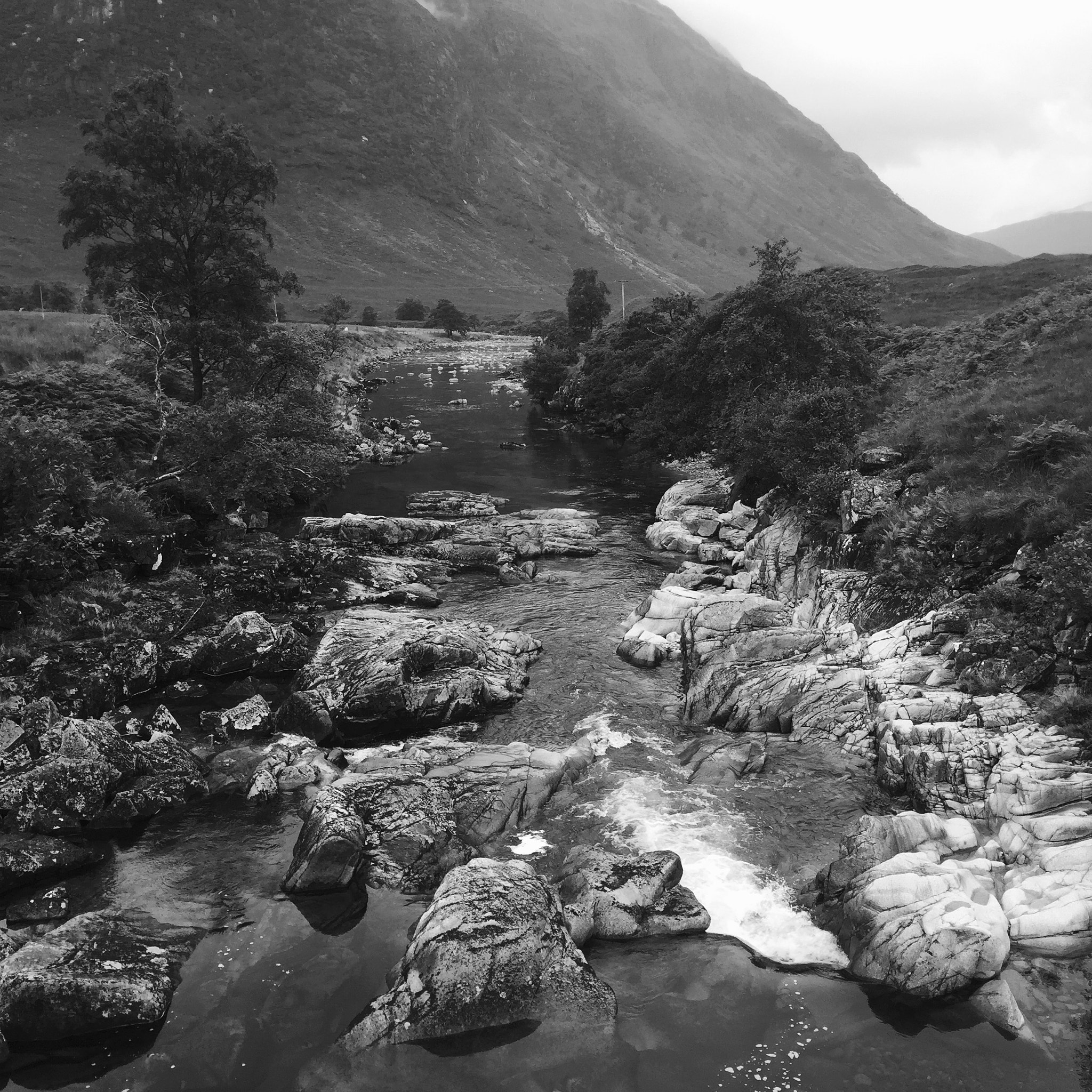 Jag.gr 6X6 for iPhone sample photo. Glen etive photography