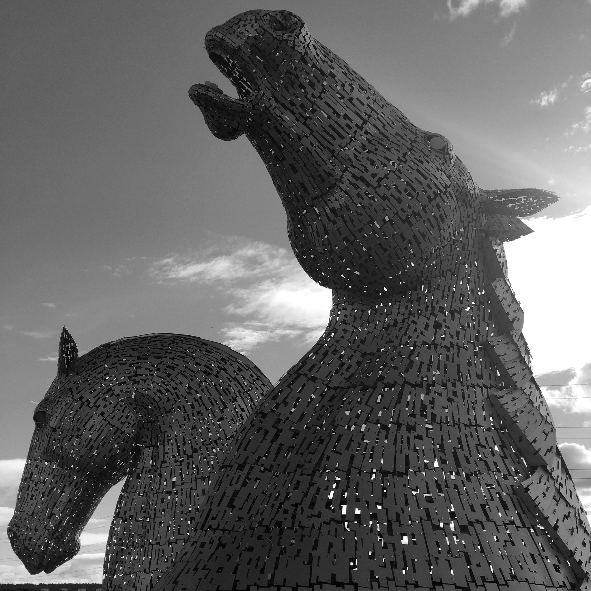 Jag.gr 6X6 for iPhone sample photo. The kelpies, falkirk photography