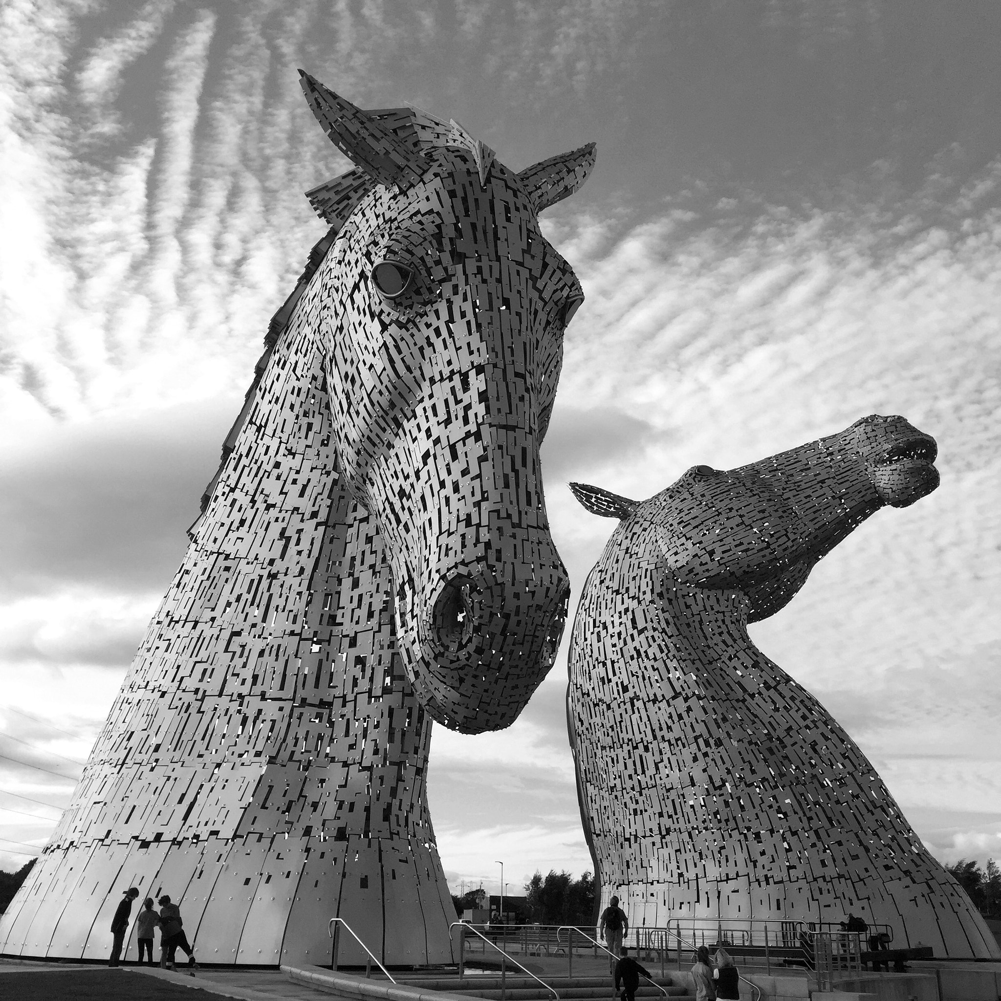 Jag.gr 6X6 for iPhone sample photo. The kelpies, falkirk photography