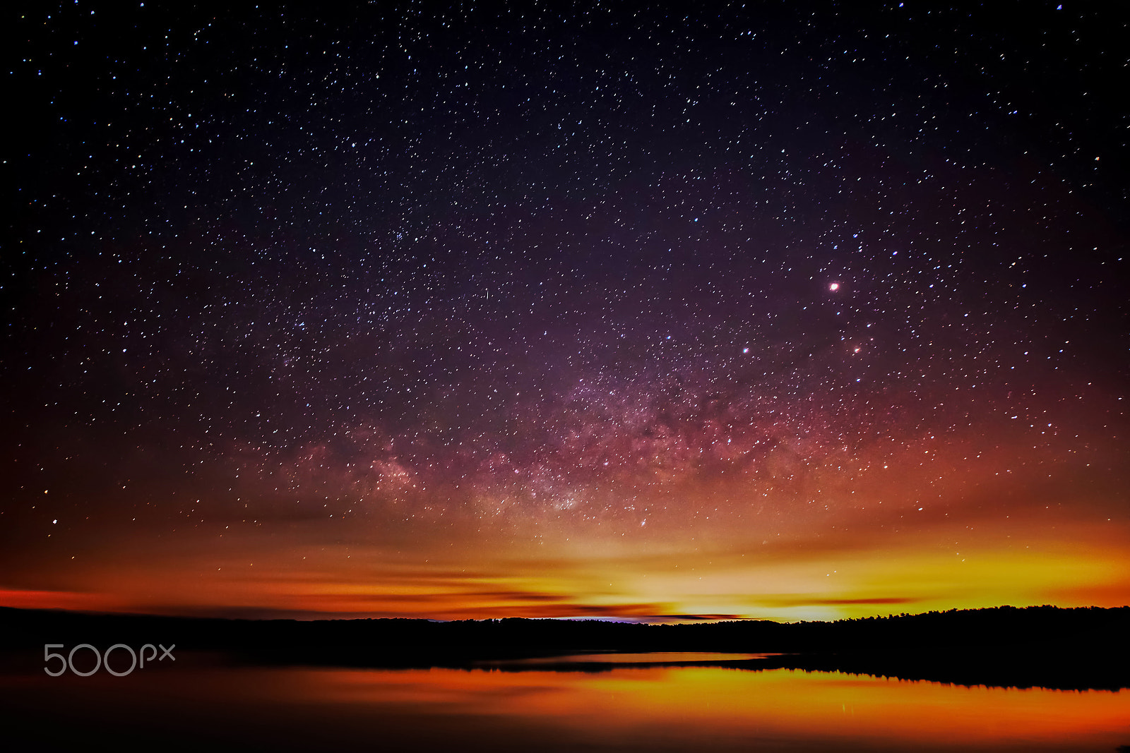 Sigma 20mm F1.4 DG HSM Art sample photo. Milky way rising photography