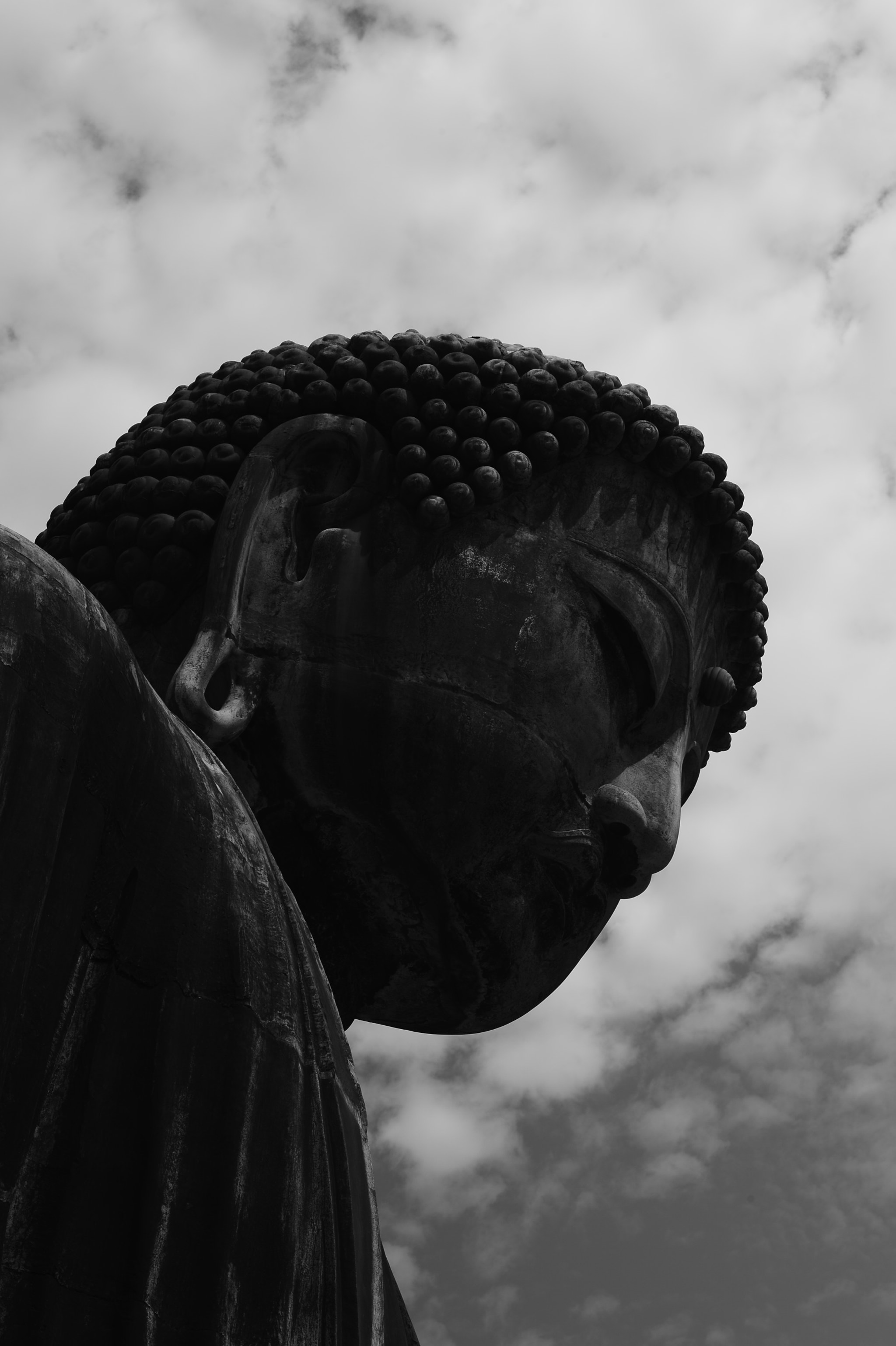 Nikon Df sample photo. Buddha at kamakura. photography
