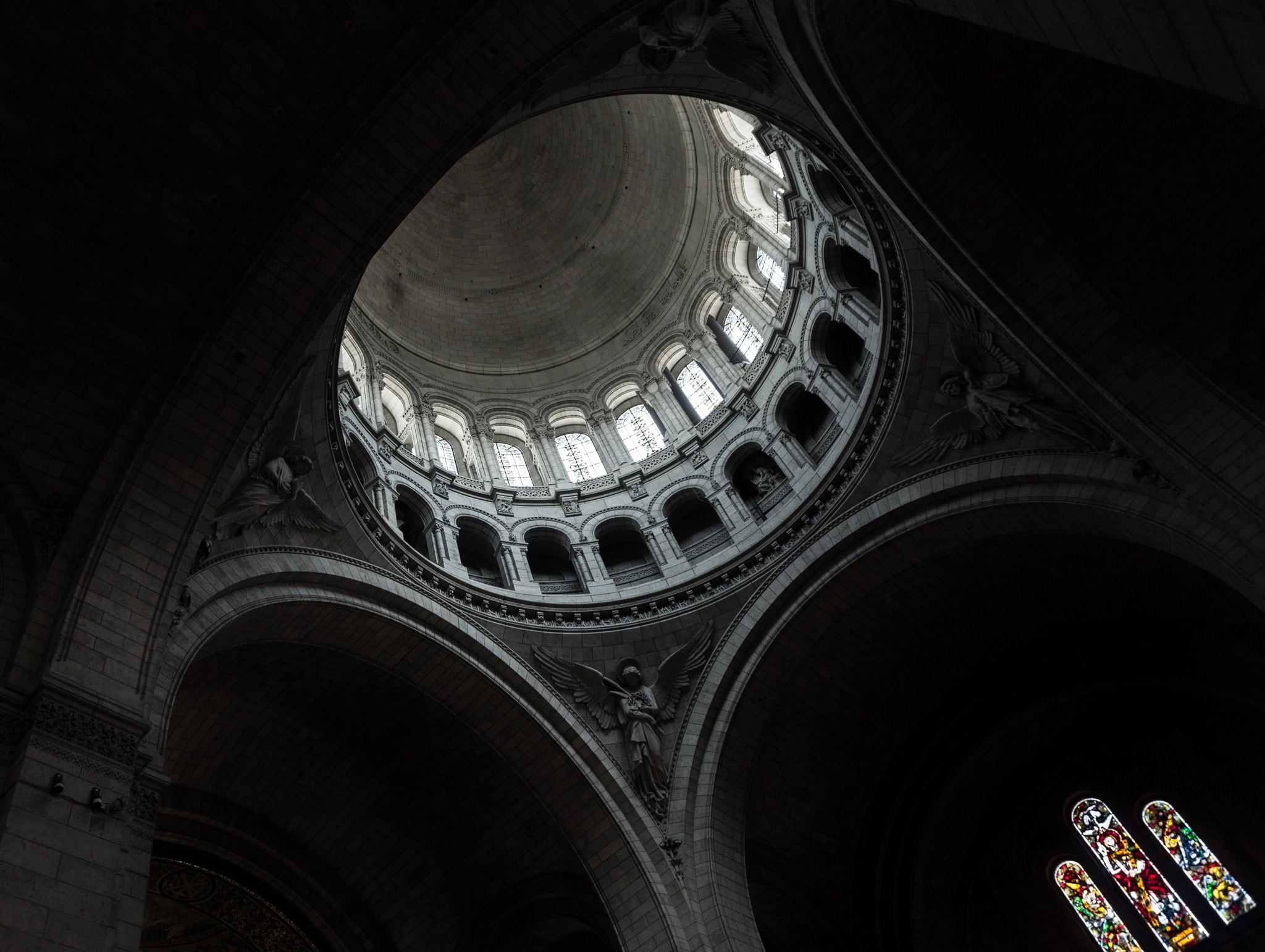 Sony Alpha NEX-F3 sample photo. Basilica of the sacred heart of paris photography