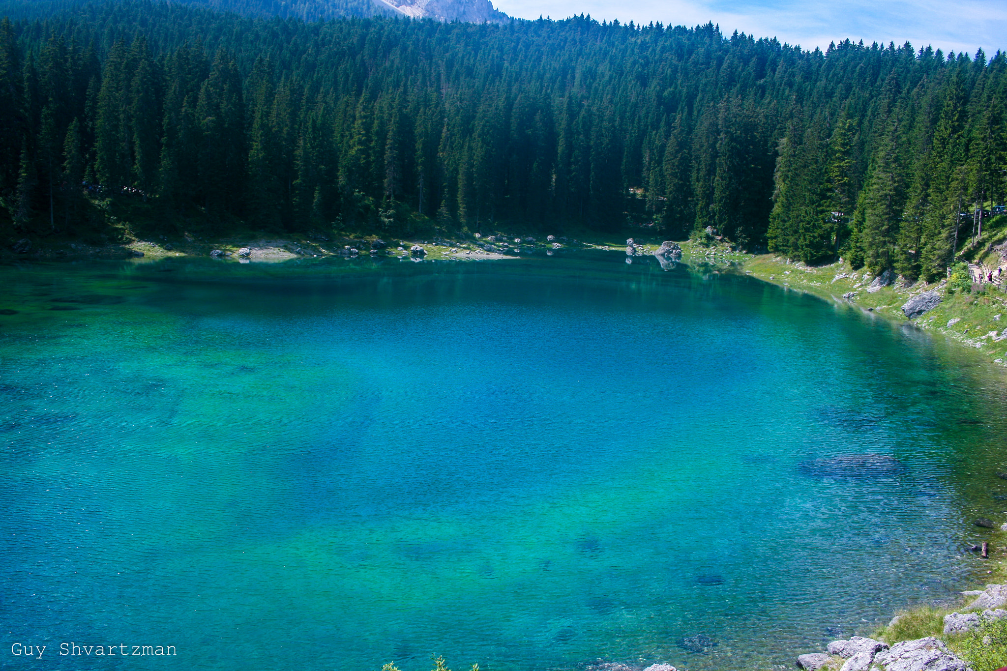 Canon EF-S 18-55mm f/3.5-5.6 USM sample photo. Amazing lake photography