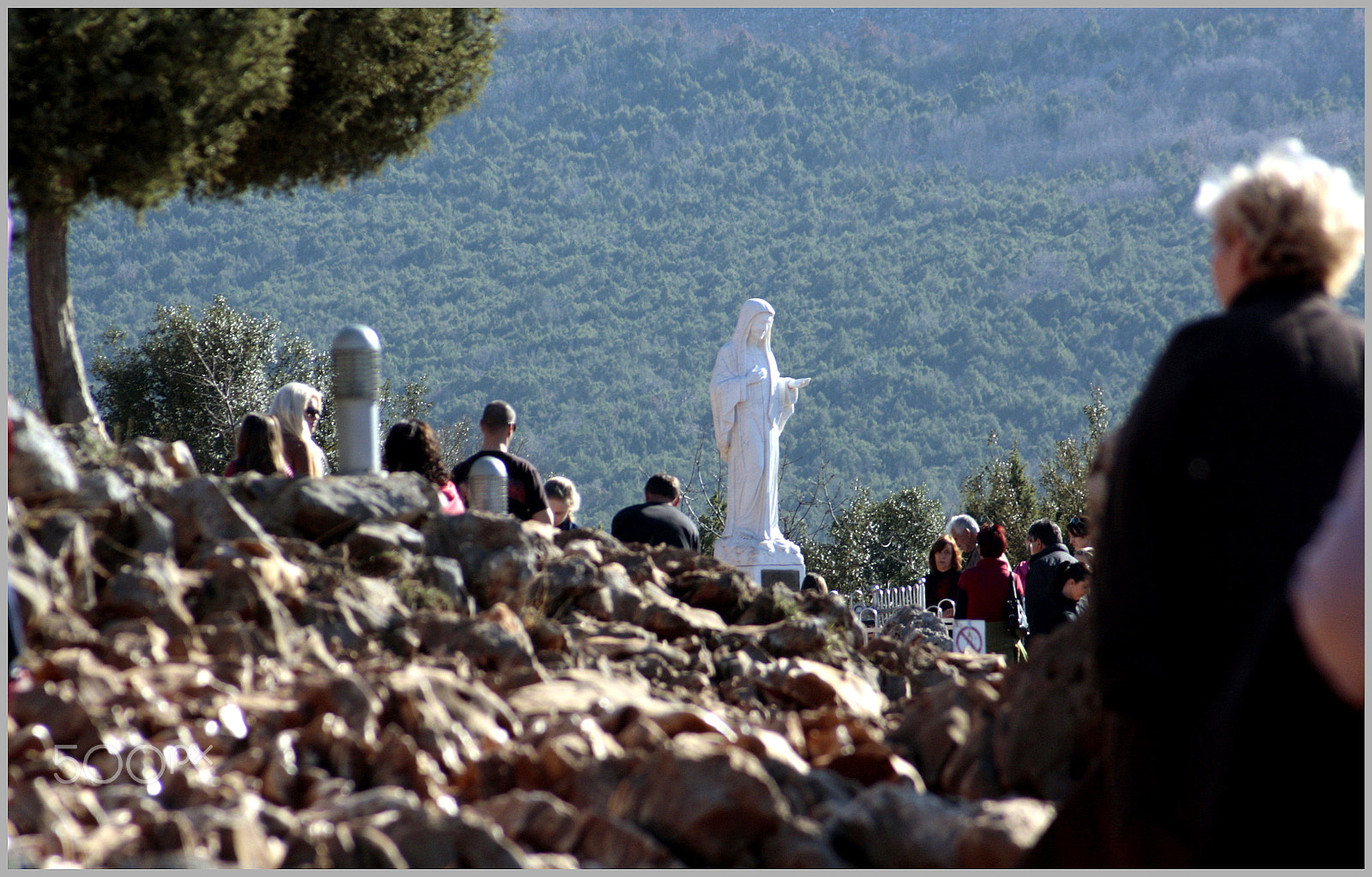 Canon EF 55-200mm F4.5-5.6 II USM sample photo. Medjugorje photography